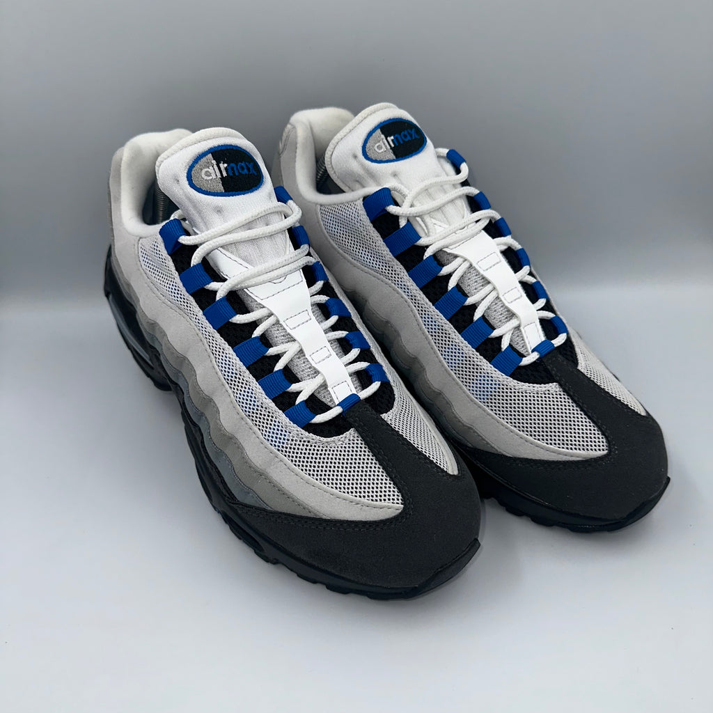Nike Air Max 95 OG Spark Blue UK 8 HV4525-800 lateral side profile