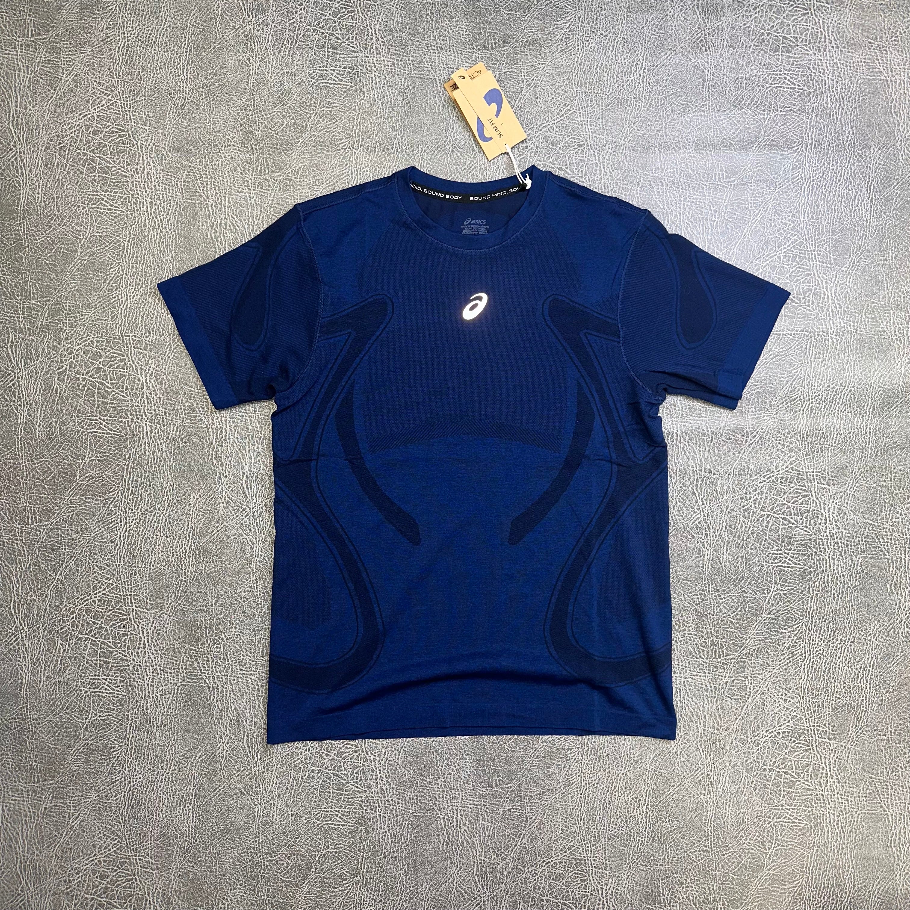 ASIC Seamless SS Midnight Navy & Black Shorts