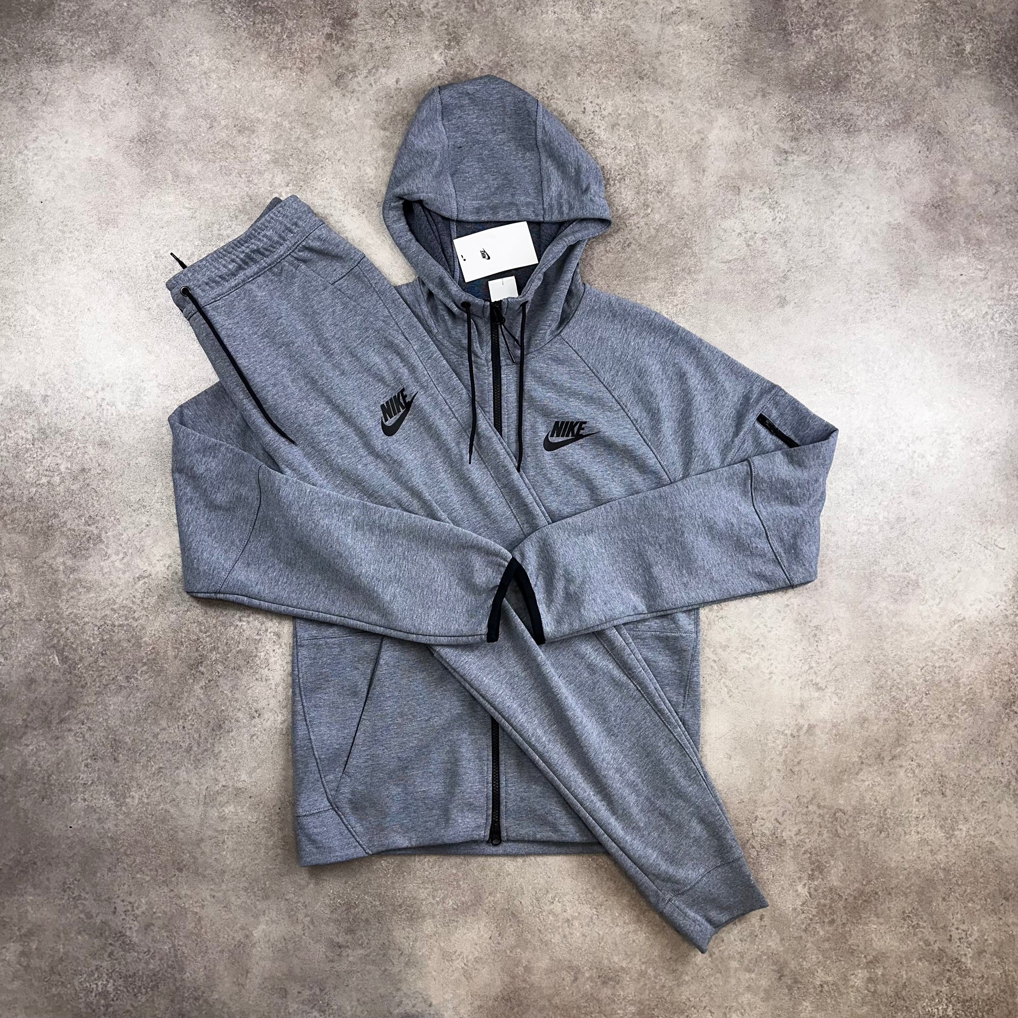 Nike Tech Fleece Tracksuit Dark Grey