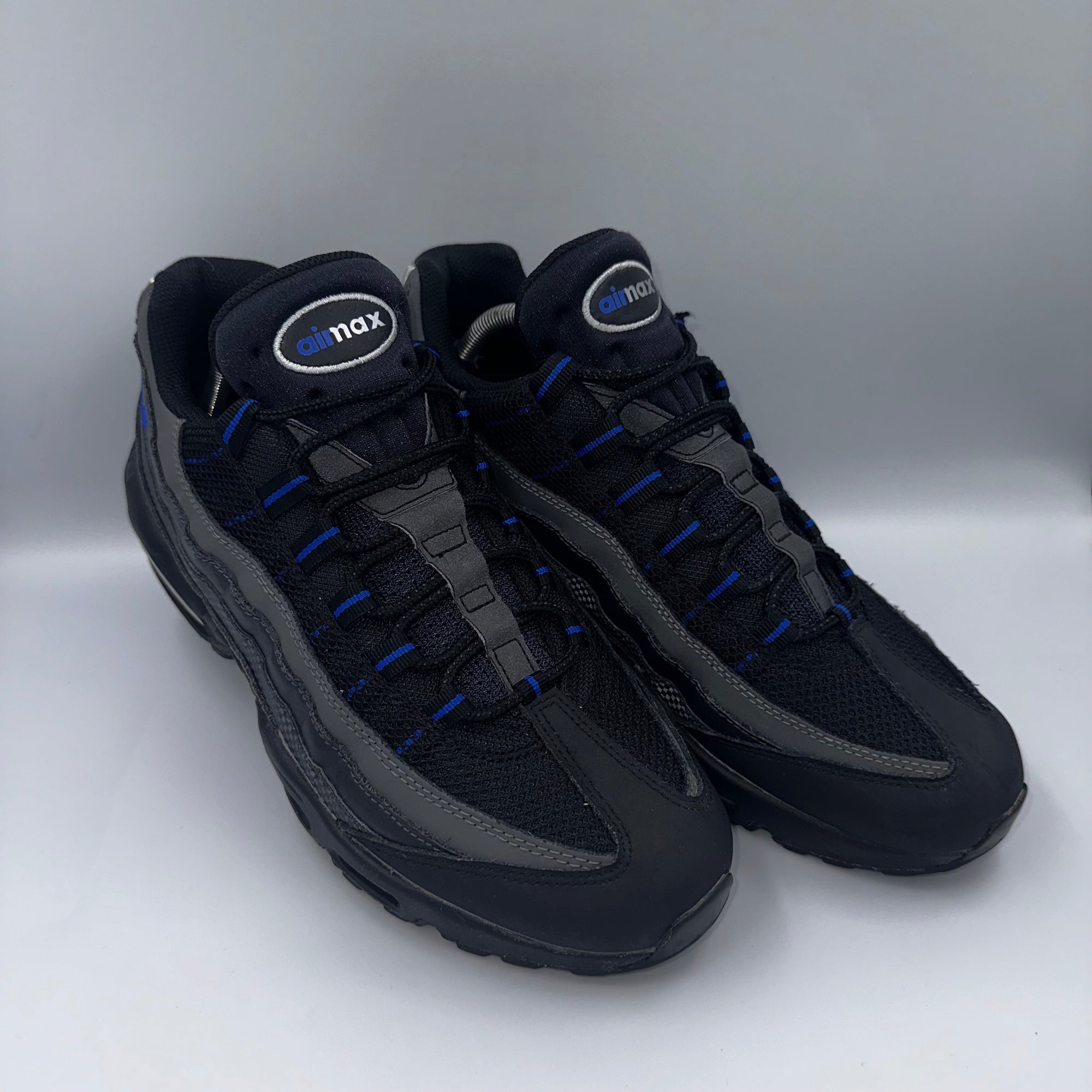 Nike Air Max 95 Black / Royal Blue UK 9