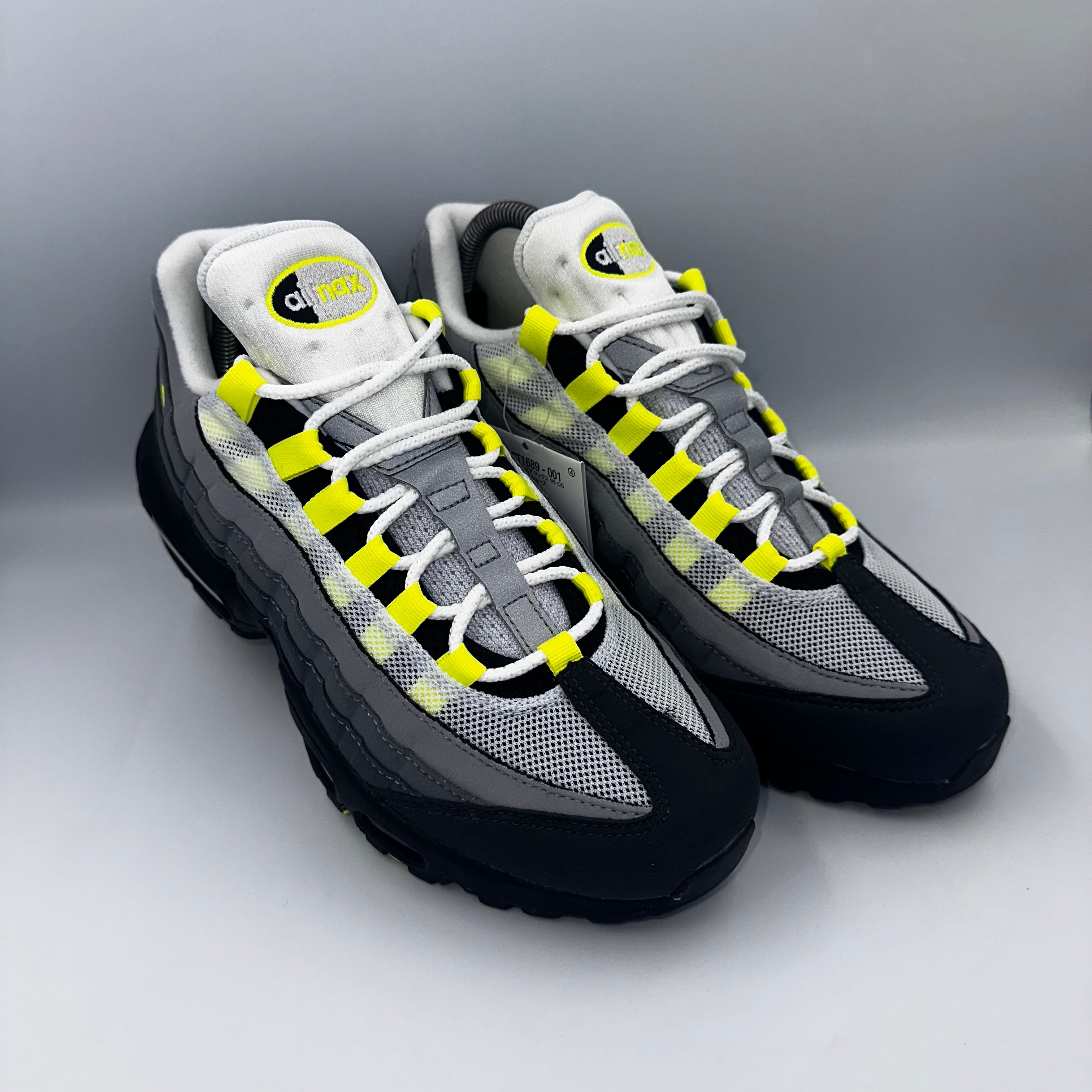 Nike Air Max 95 OG Neon 2020 UK 7.5 lateral side profile