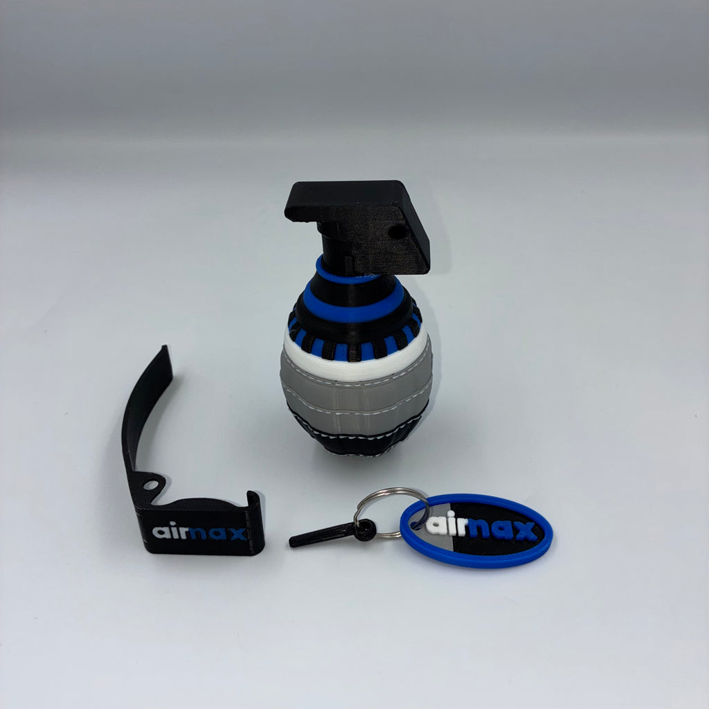 3D AIRMAX INSPIRED GRENADE - SPARK BLUE