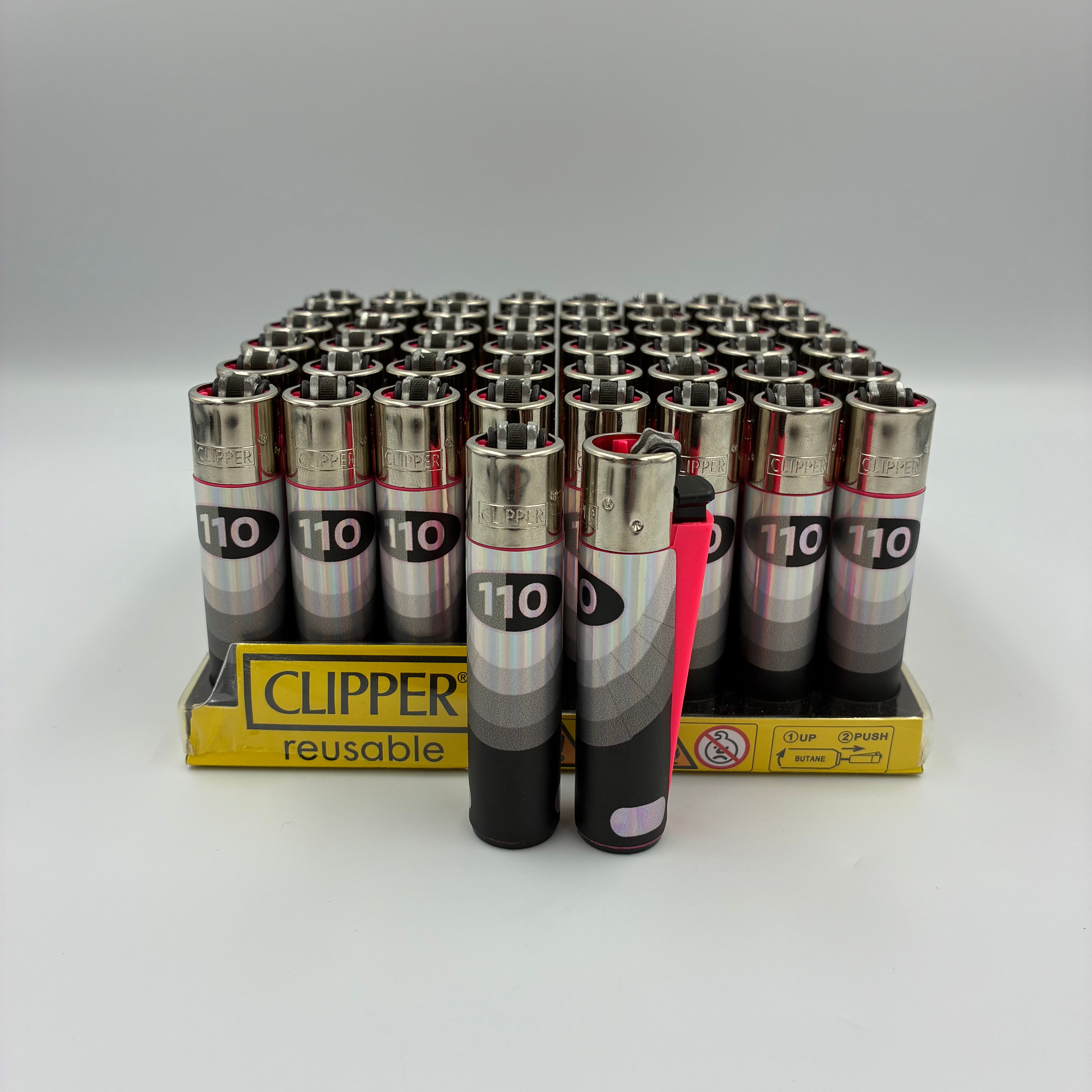 110 Clipper - Pink Foam