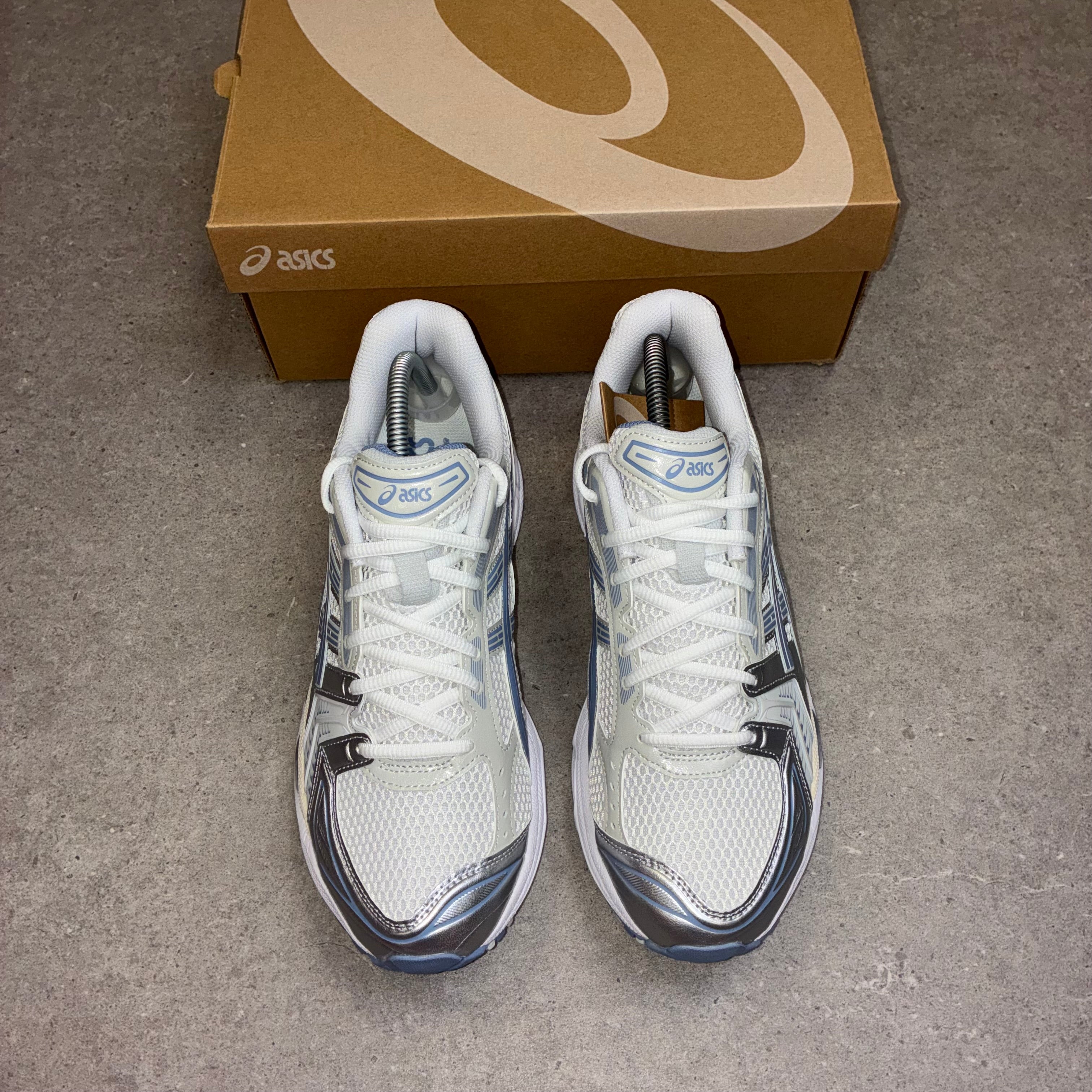 ASICS Gel-Kayano 14 White / Light Navy