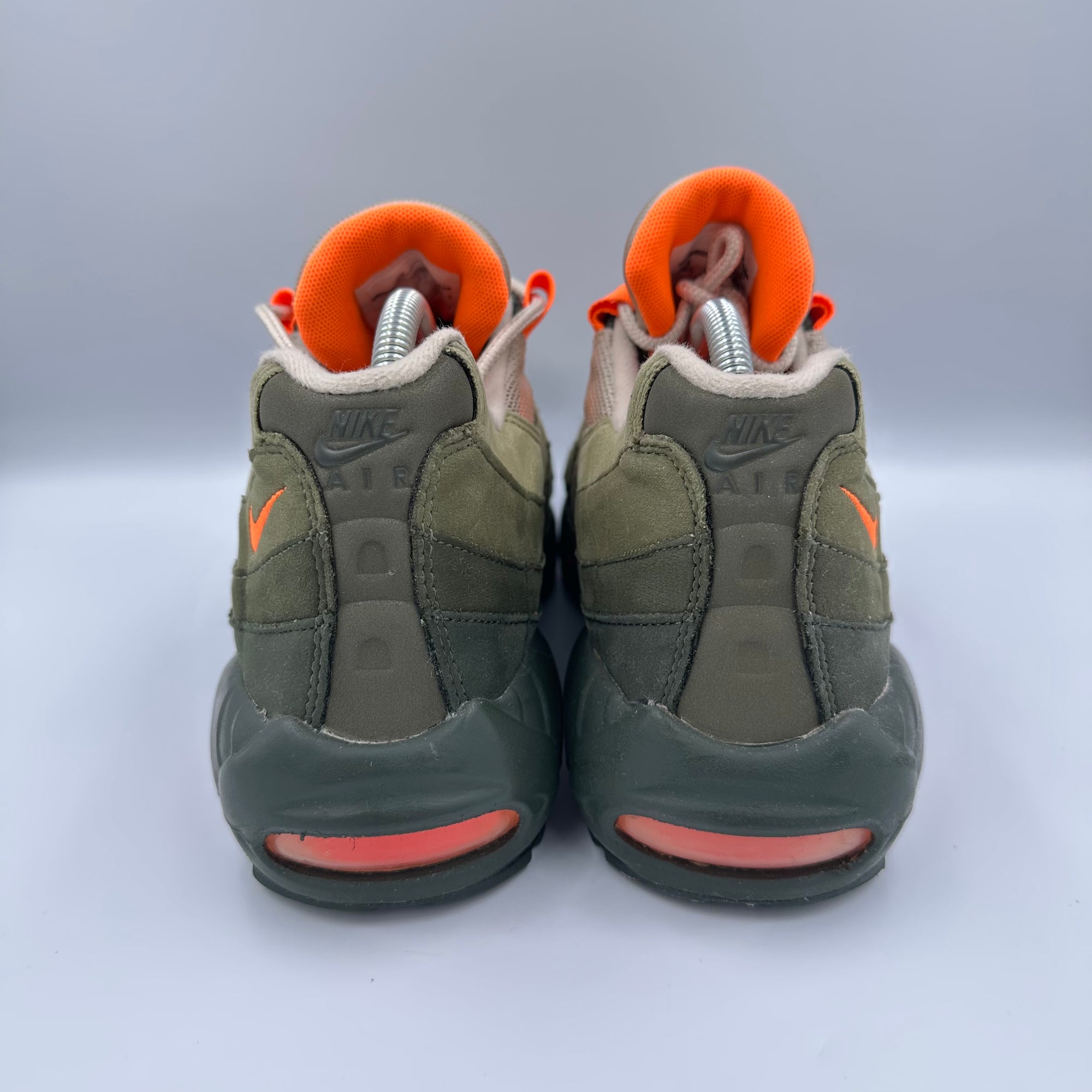Nike Air Max 95 Neutral Olive / Total Orange UK 8