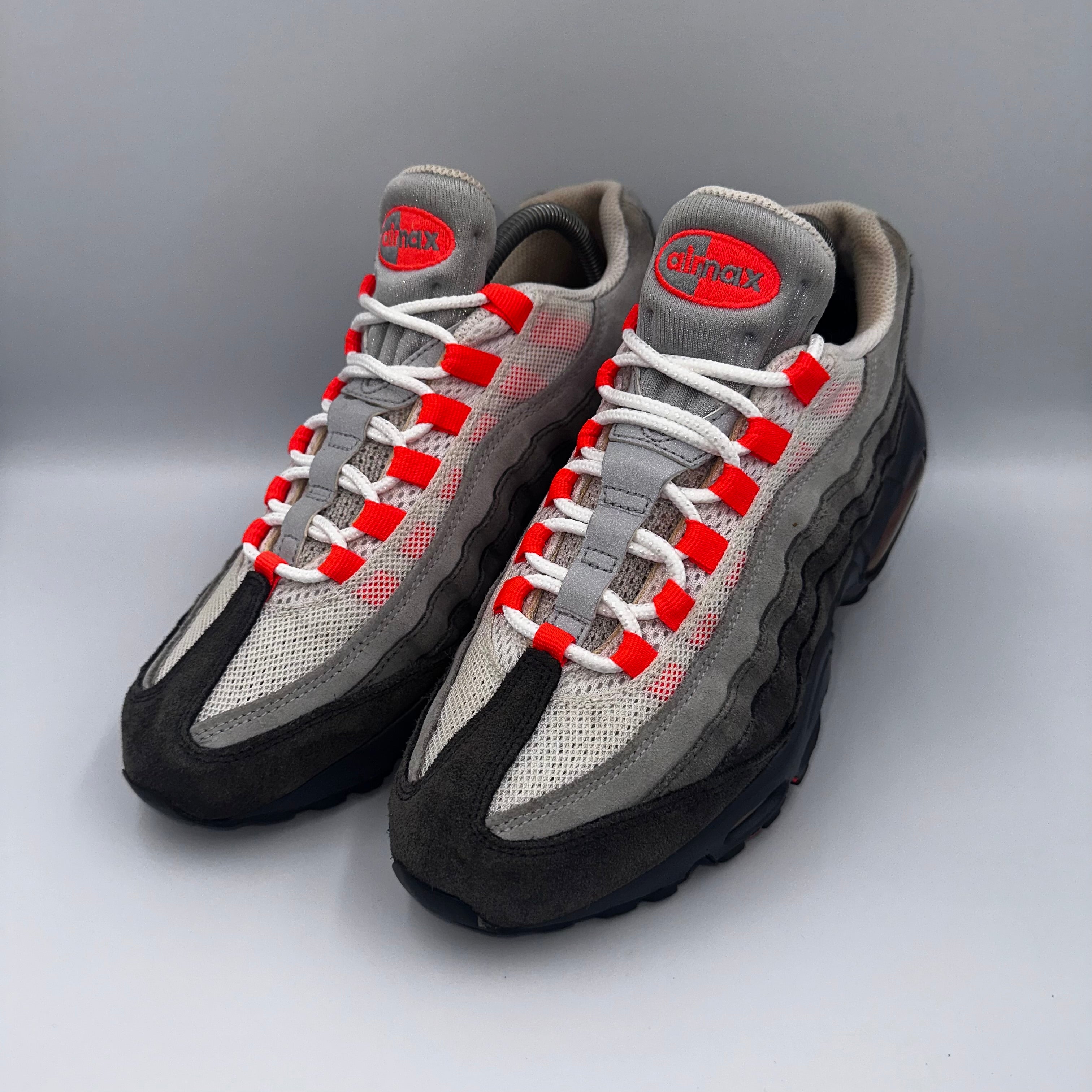 Nike Air Max 95 Wash Pack Bright Crimson UK 7 medial side view