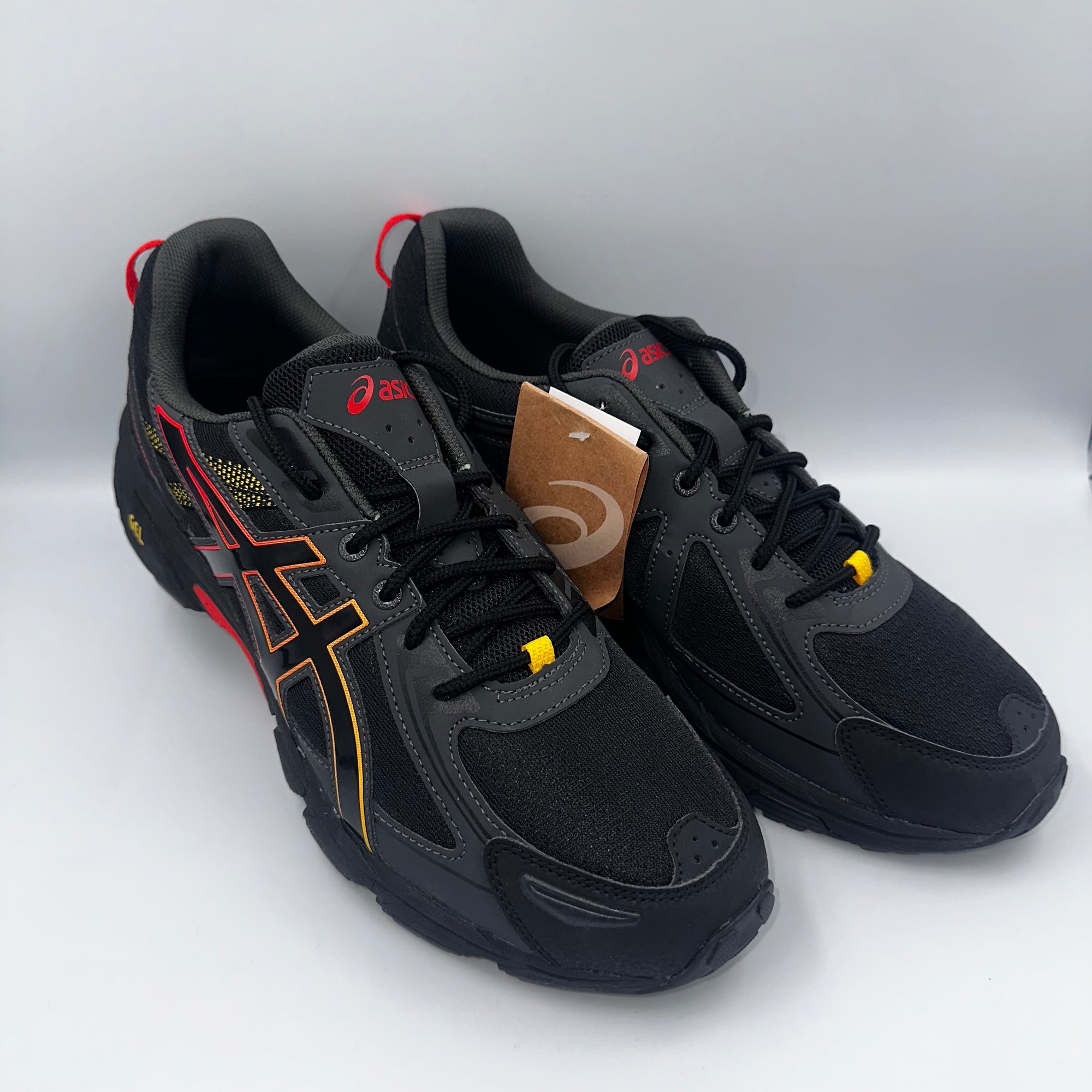 ASICS Gel Venture 6 Grey / Sunset Red UK 10.5