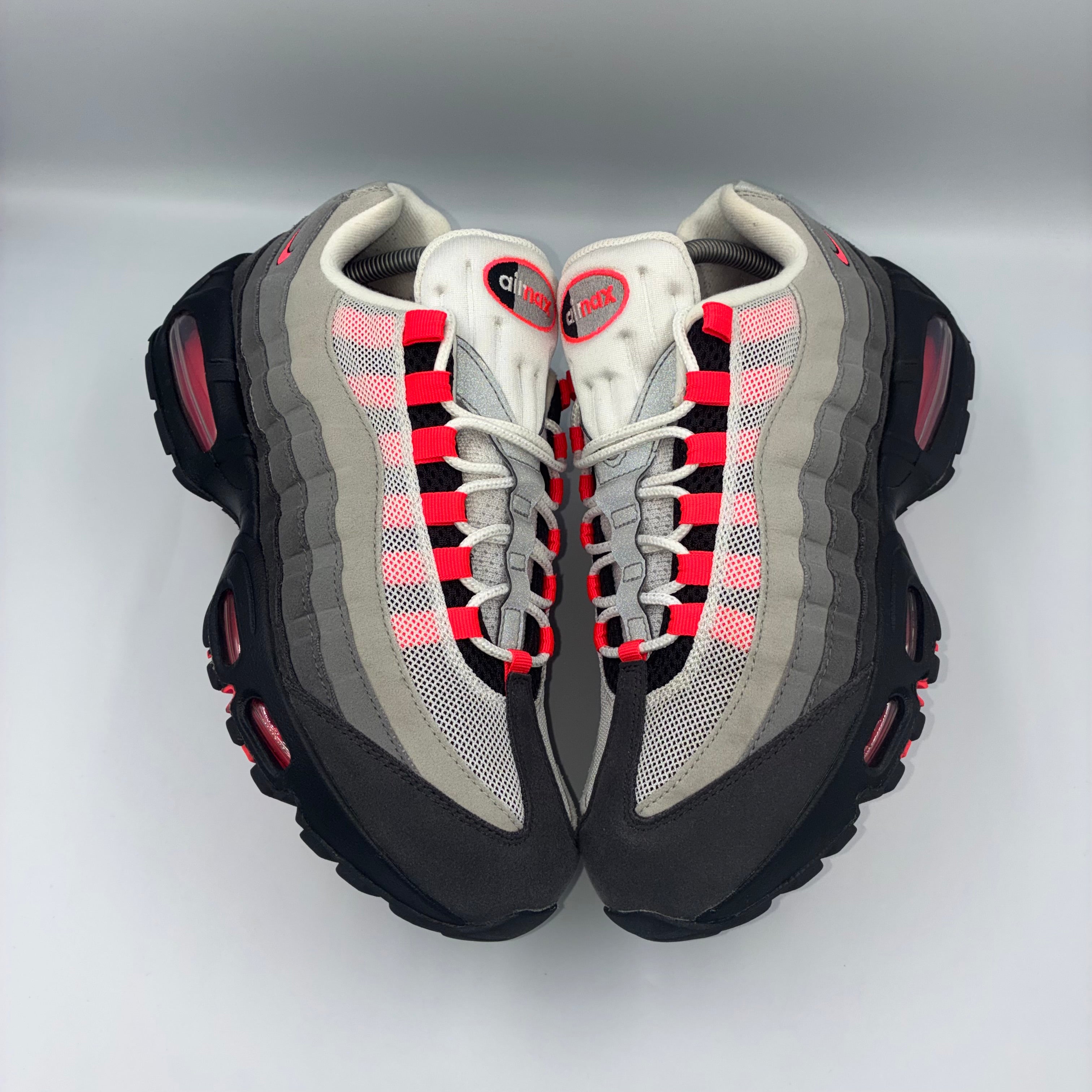 Nike Air Max 95 OG Big Bubble Solar Red 2025 UK 8