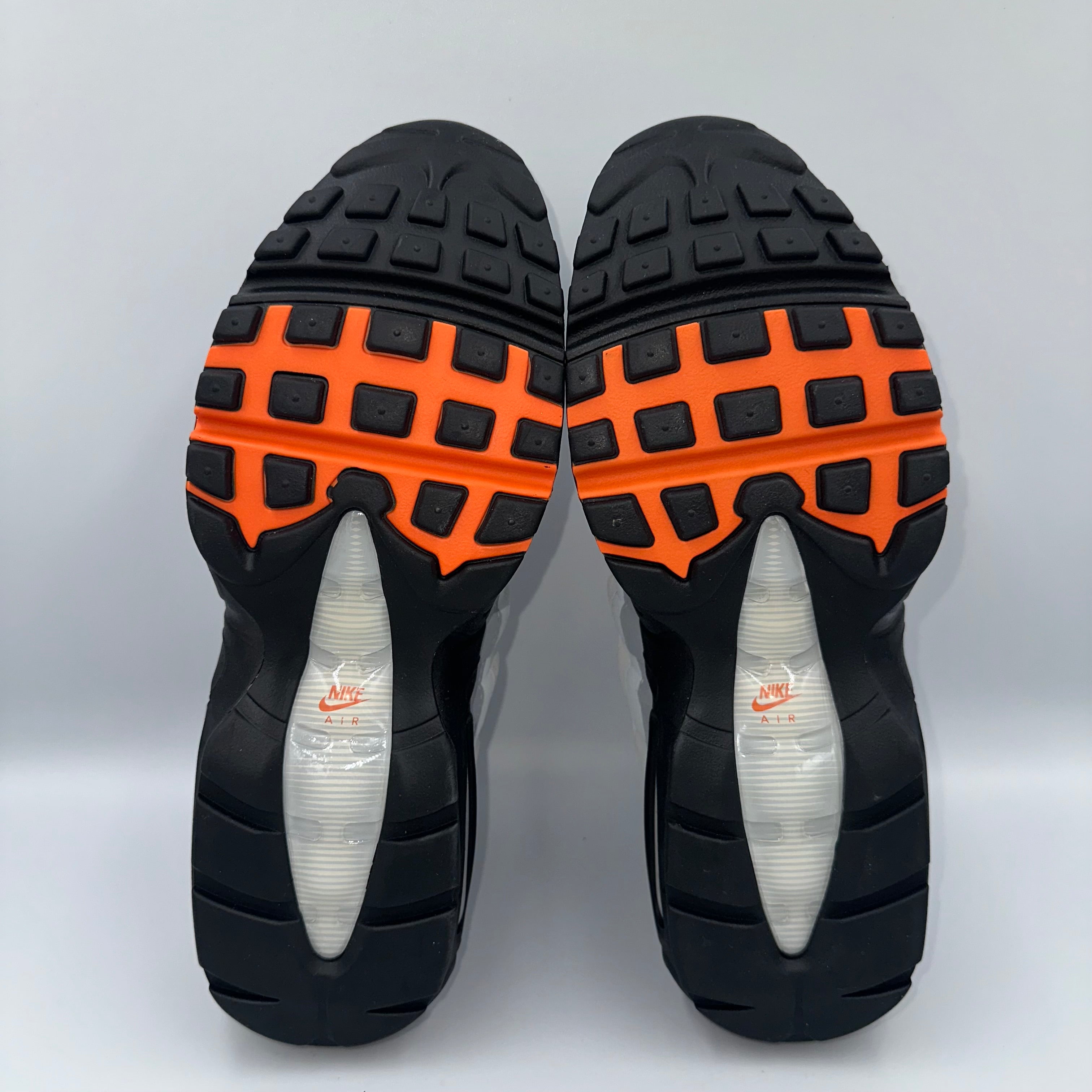 Nike Air Max 95 Safety Orange UK 7 heel and counter detail