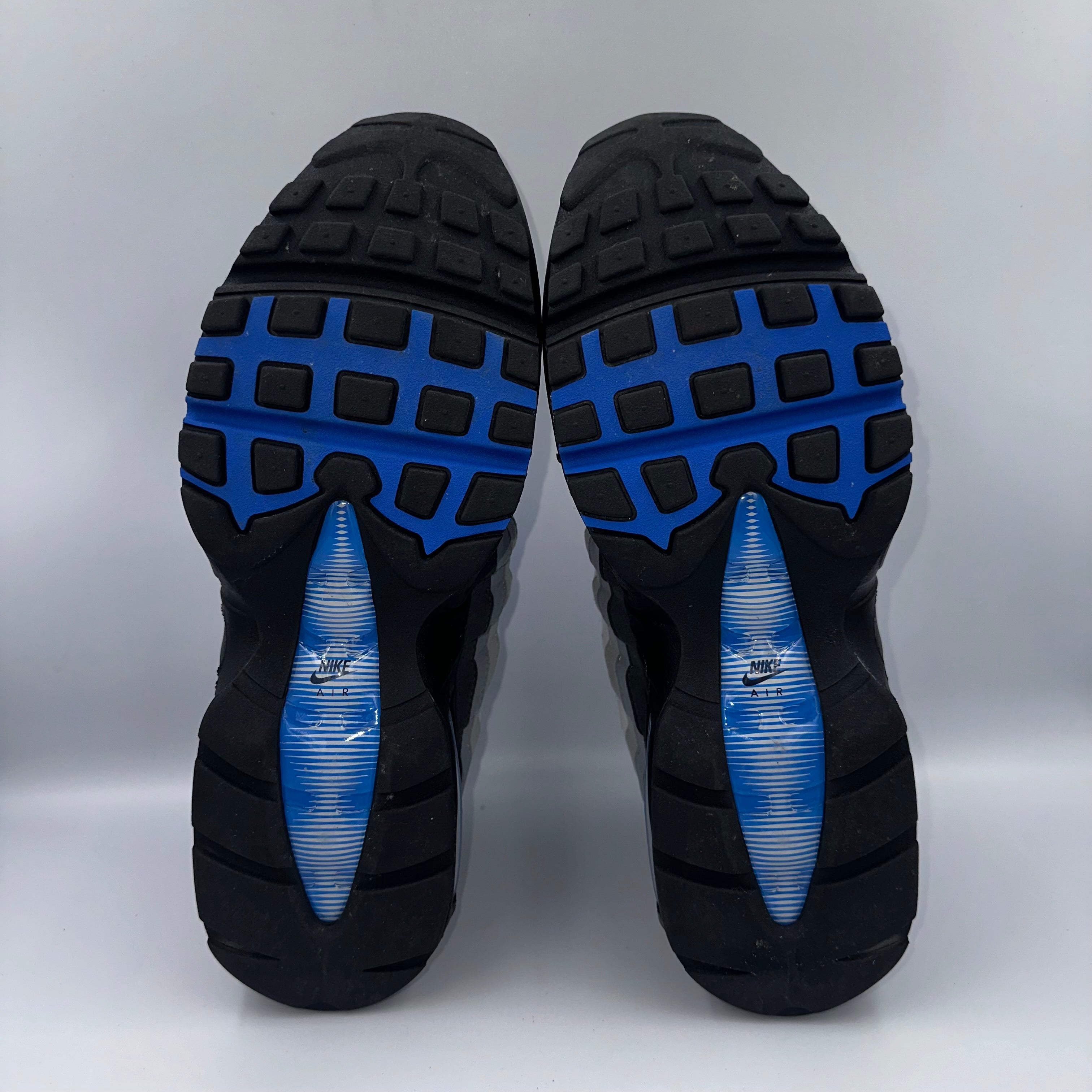 Nike Air Max 95 OG Spark Blue "Big Bubble" UK 10 heel and counter detail