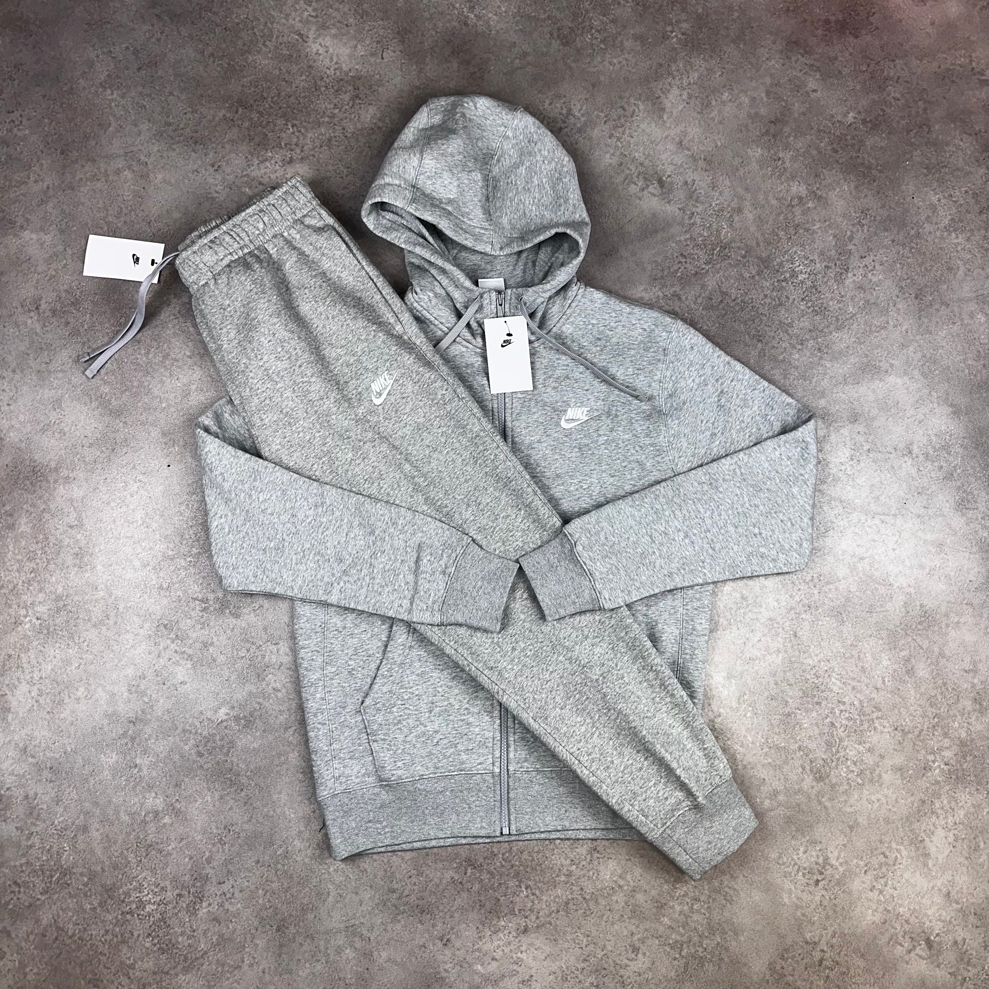 Nike Sportswear Club Fleece Tracksuit Grey