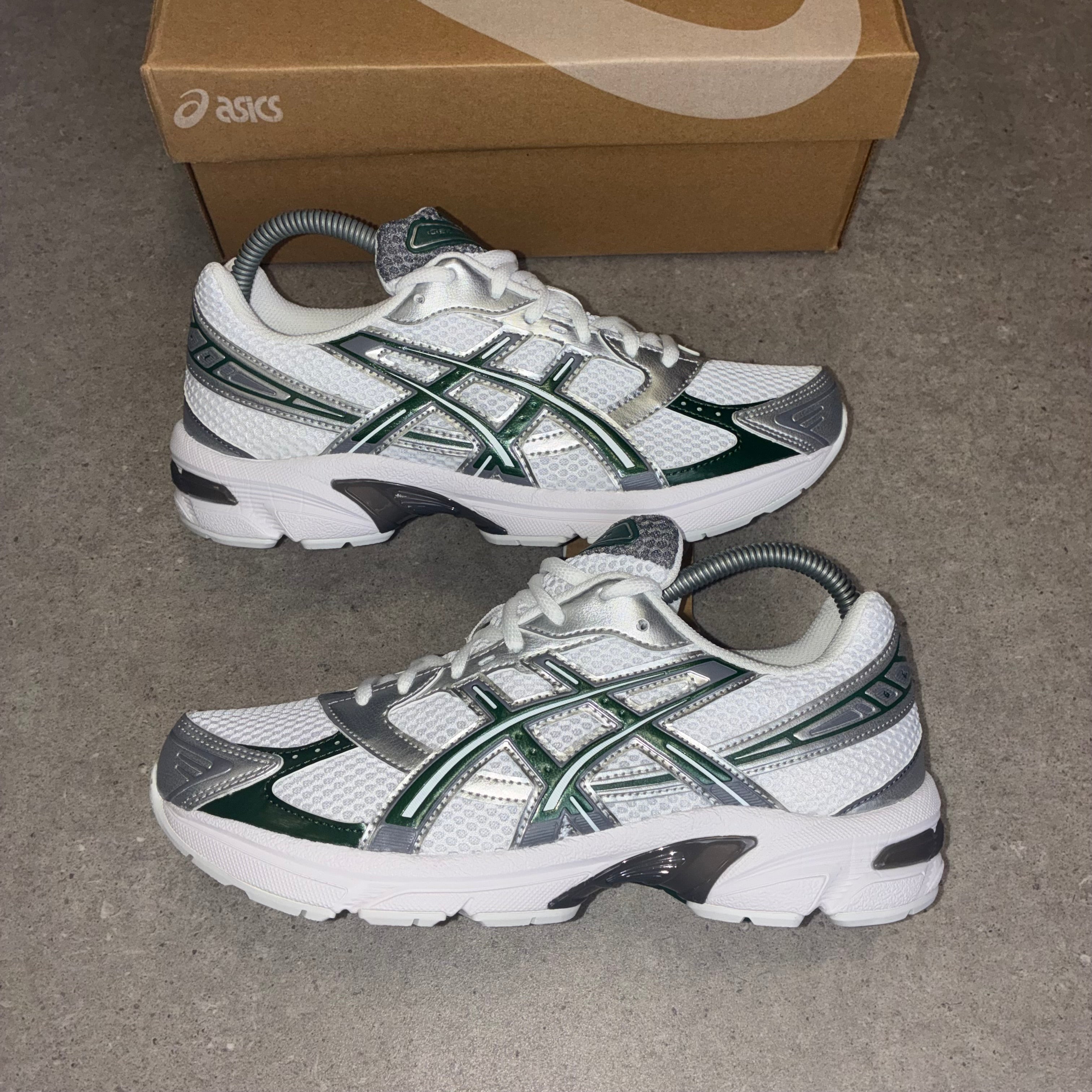 ASICS Gel-1130 White / Forrest Night 