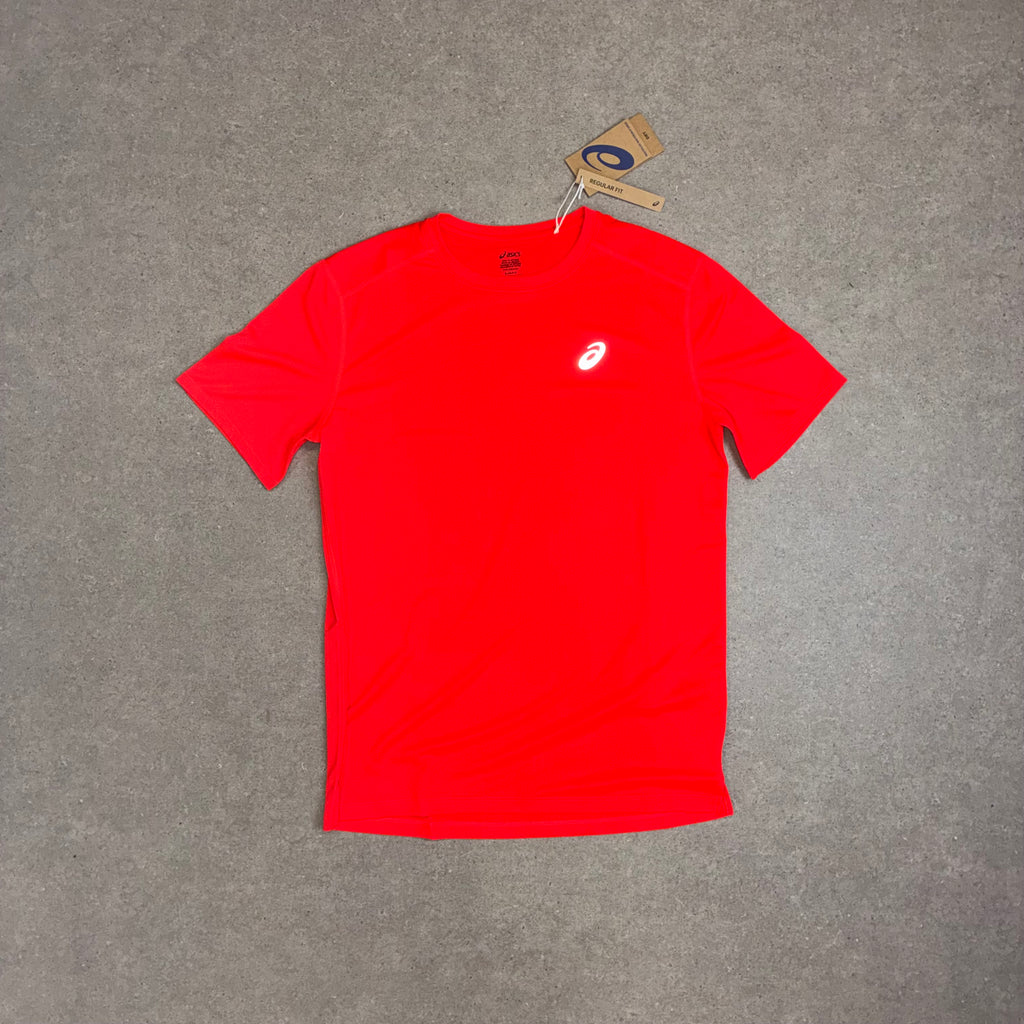 ASICS Core SS Top Flash Red
