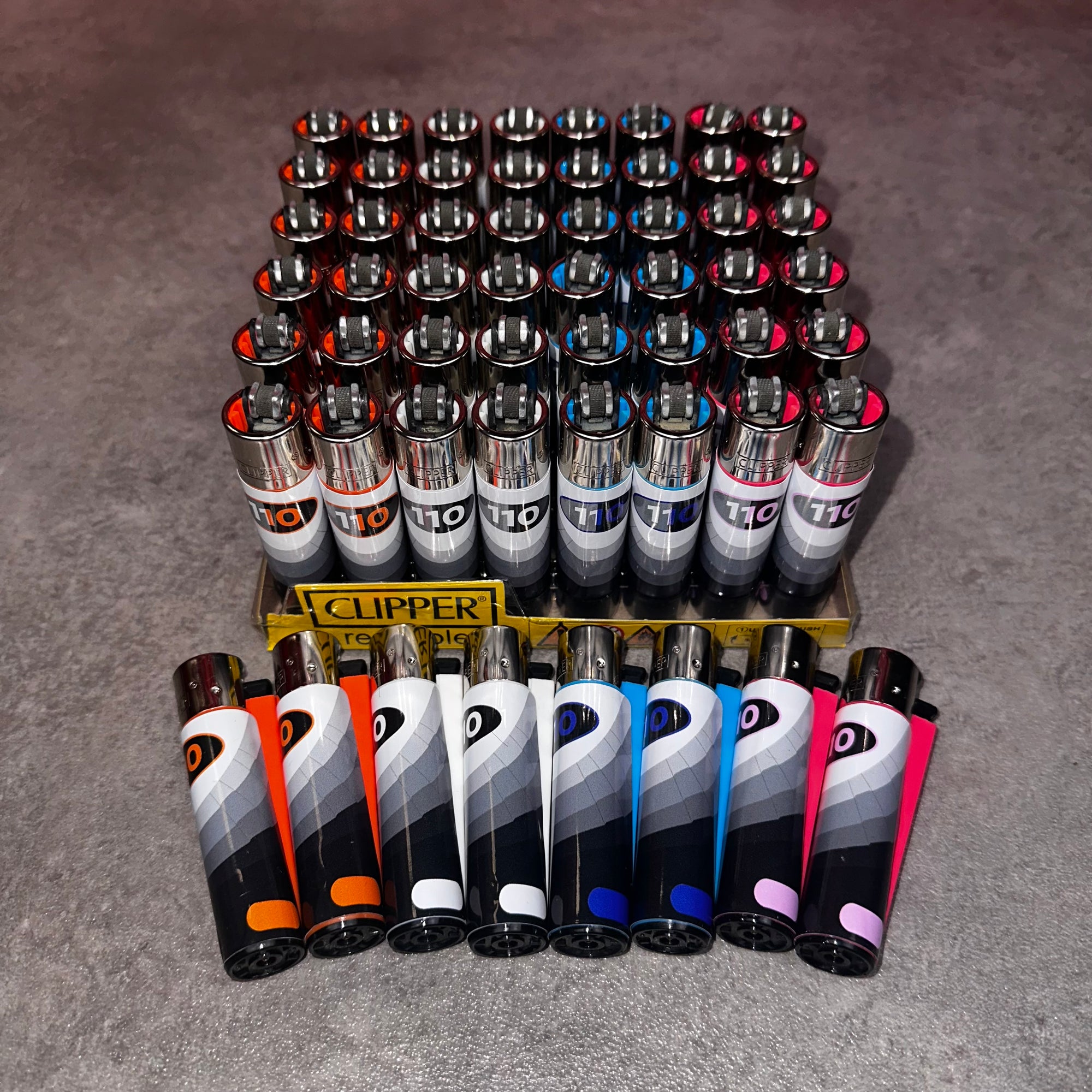 110 Clipper - Pink Foam