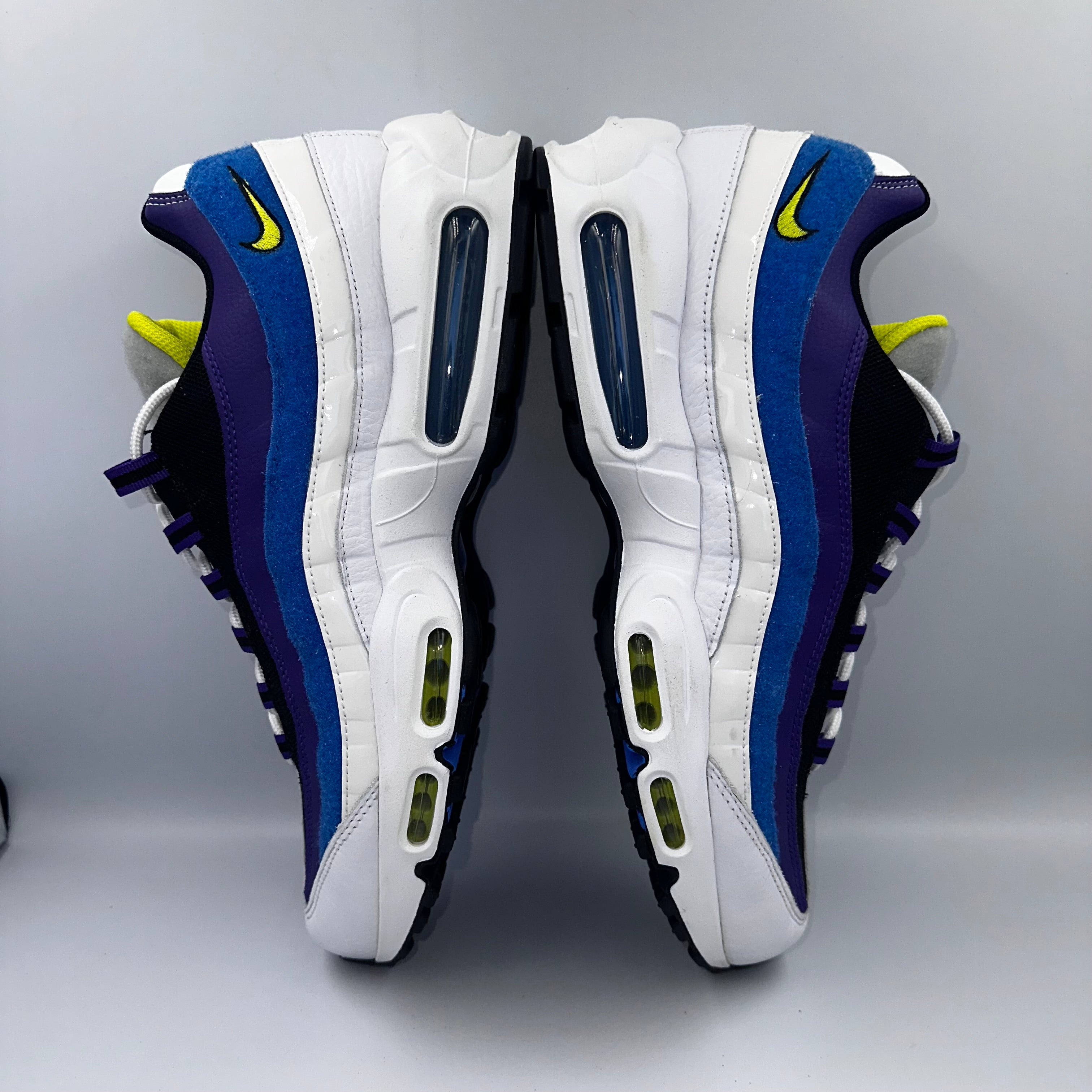 Nike Air Max 95 Kaomoji Velcro Pack UK 12 heel and counter detail