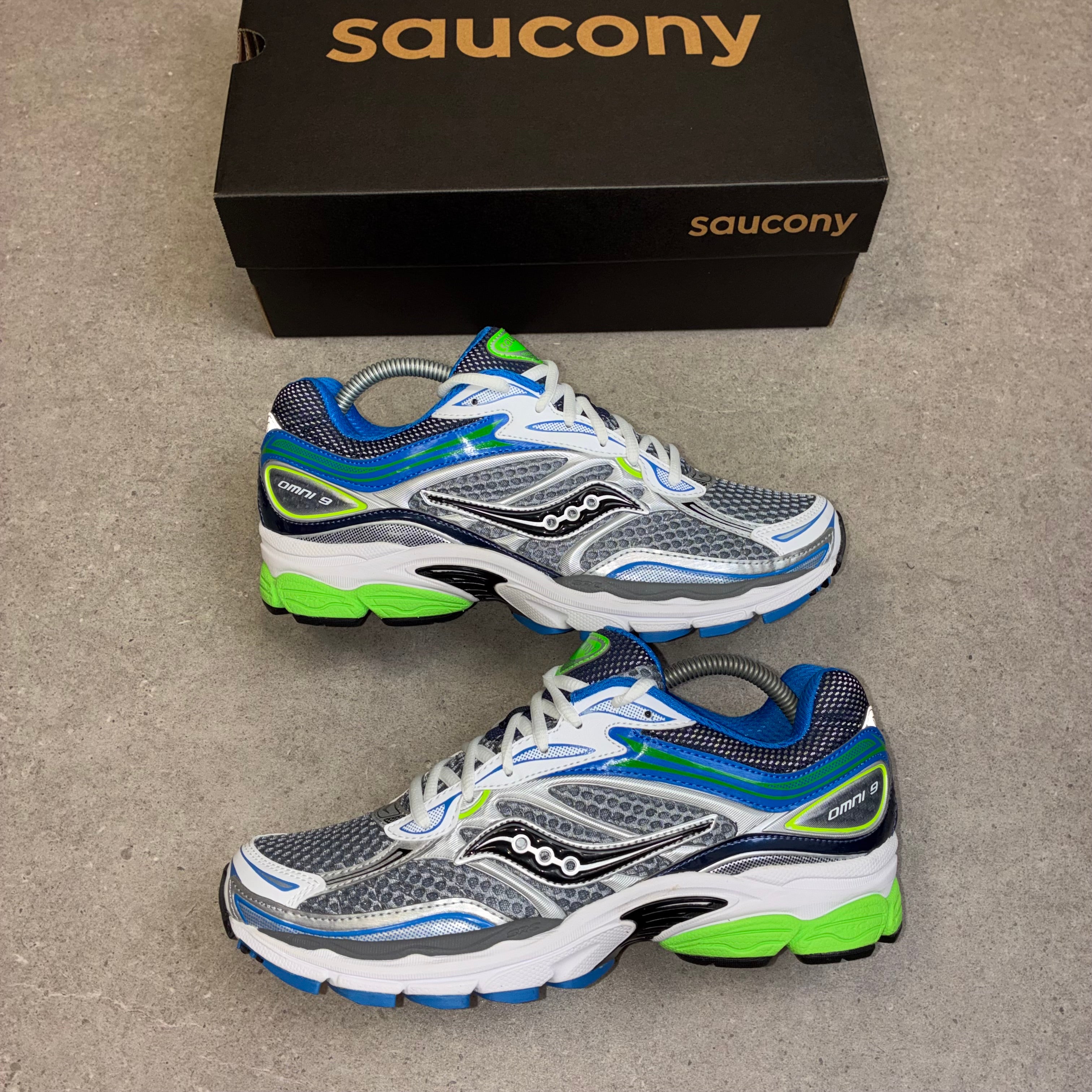 Saucony ProGrid Omni 9 Grey / Slime