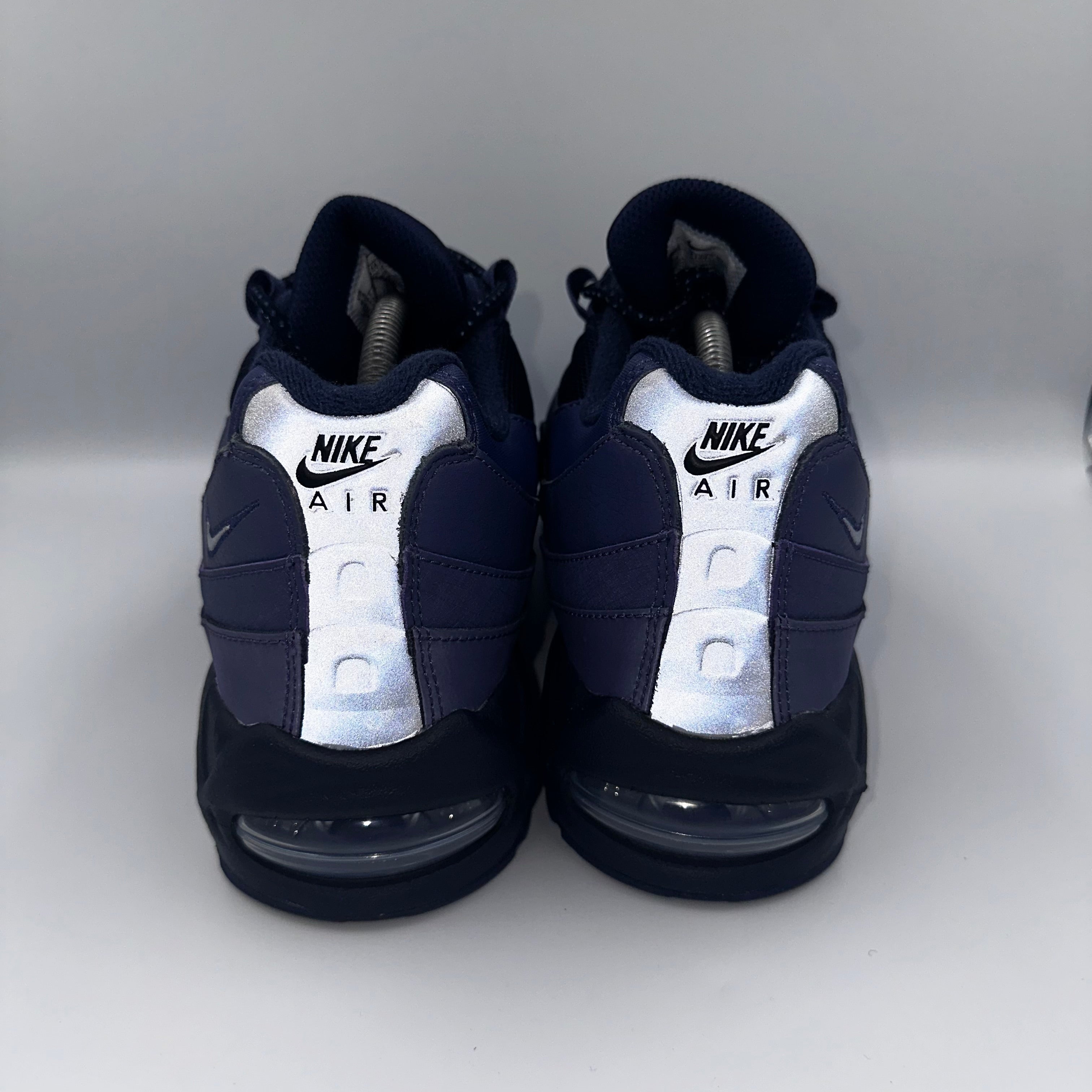 Nike Air Max 95 Sanded Purple / Wolf Grey "Big Bubble" outsole view
