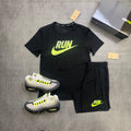 Nike Energy Flash Run Set Black / Neon
