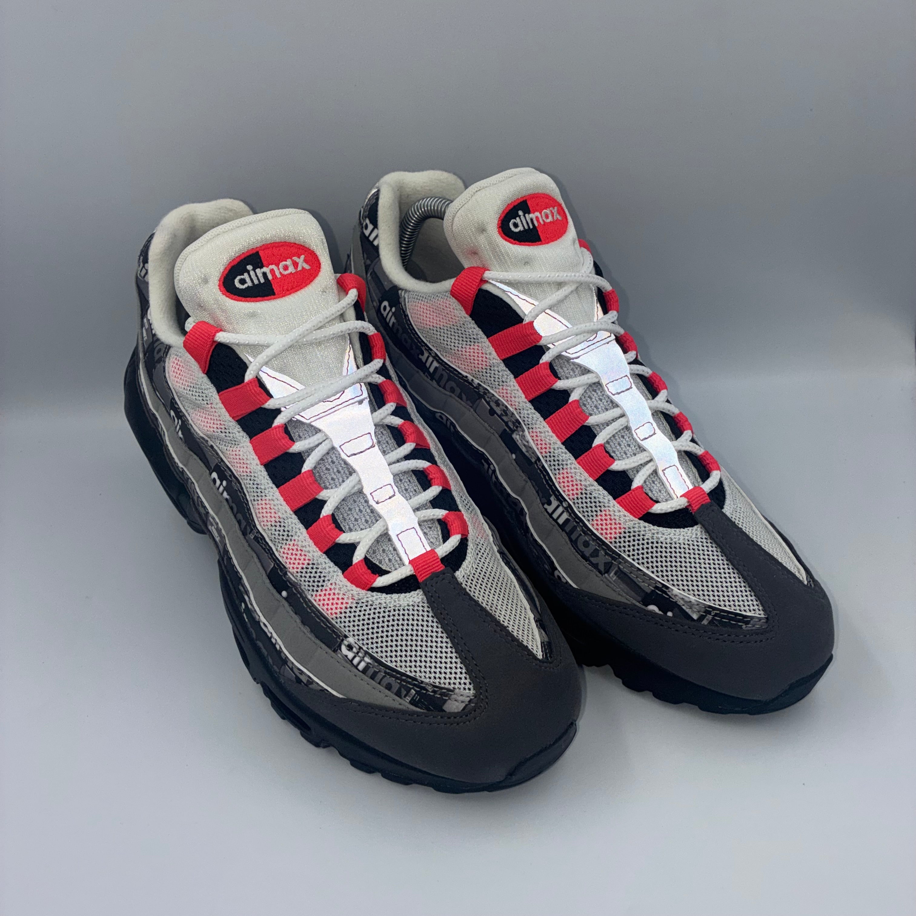 Nike Air Max 95 Atmos Jade Bright Crimson UK 7.5