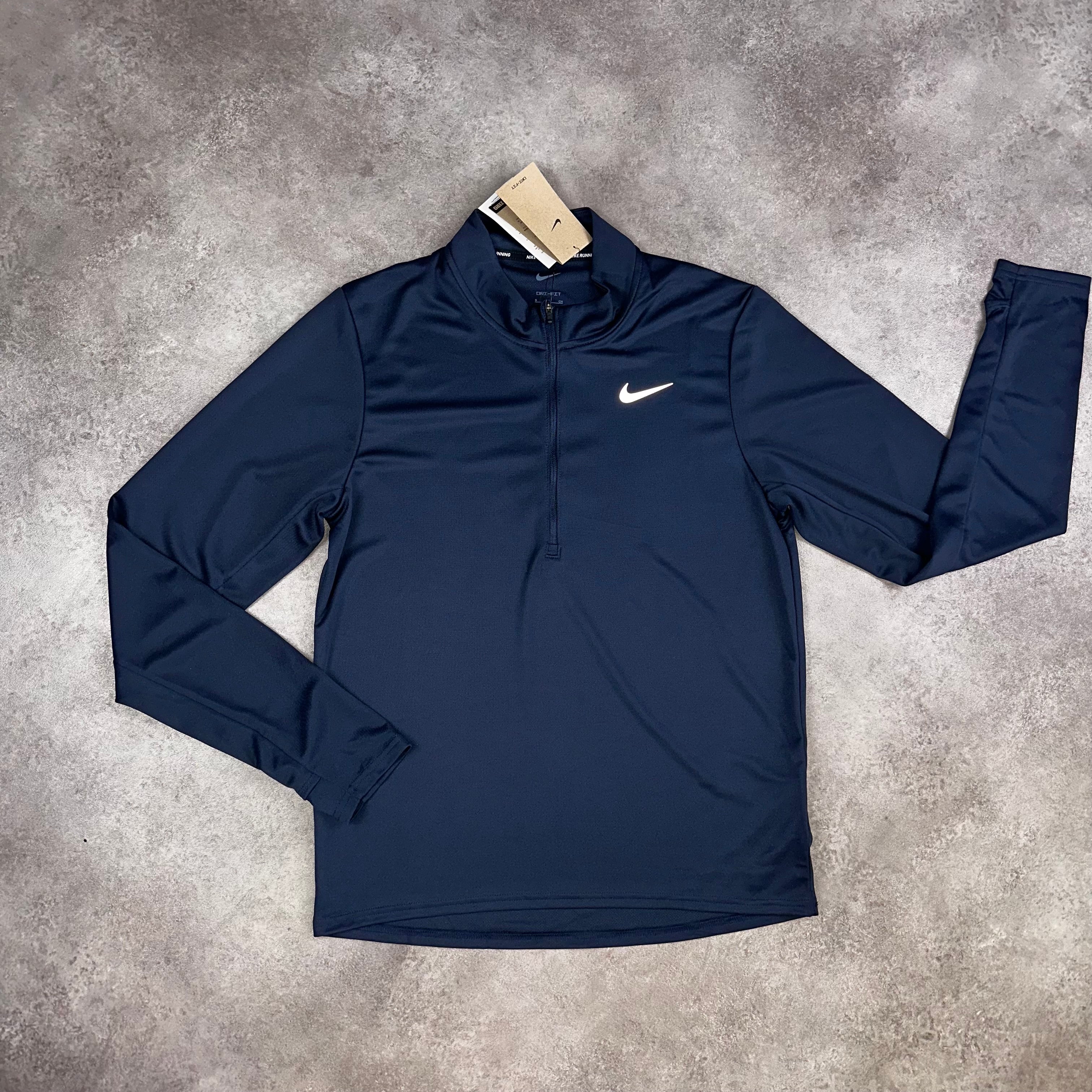 Nike Half Zip Navy front view