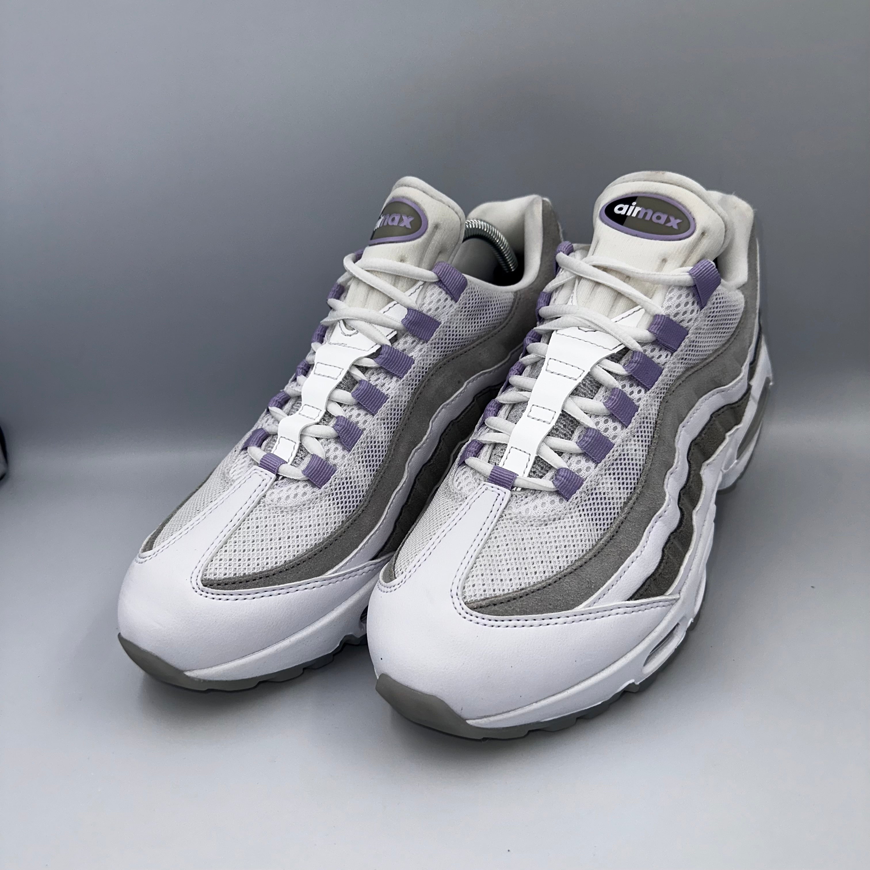 Nike Air Max 95 White / Hydranges UK 8.5 "Big Bubble" medial side view