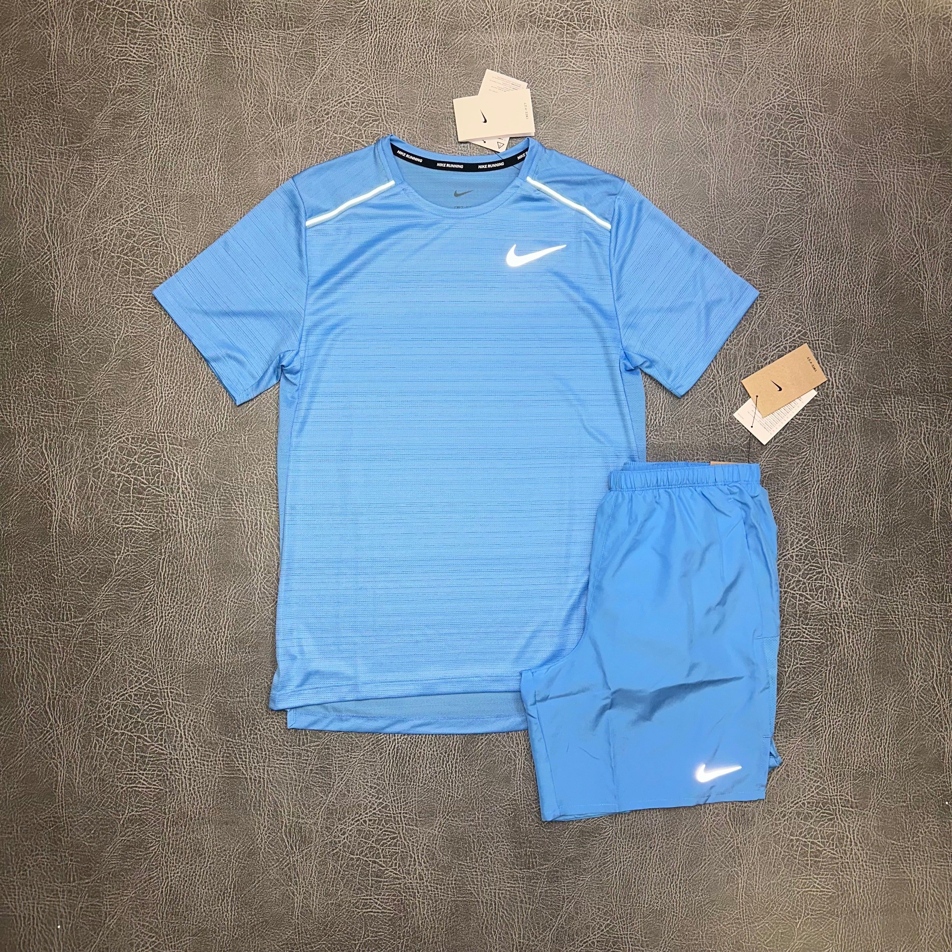 Nike Miler & Challenger Shorts University Blue