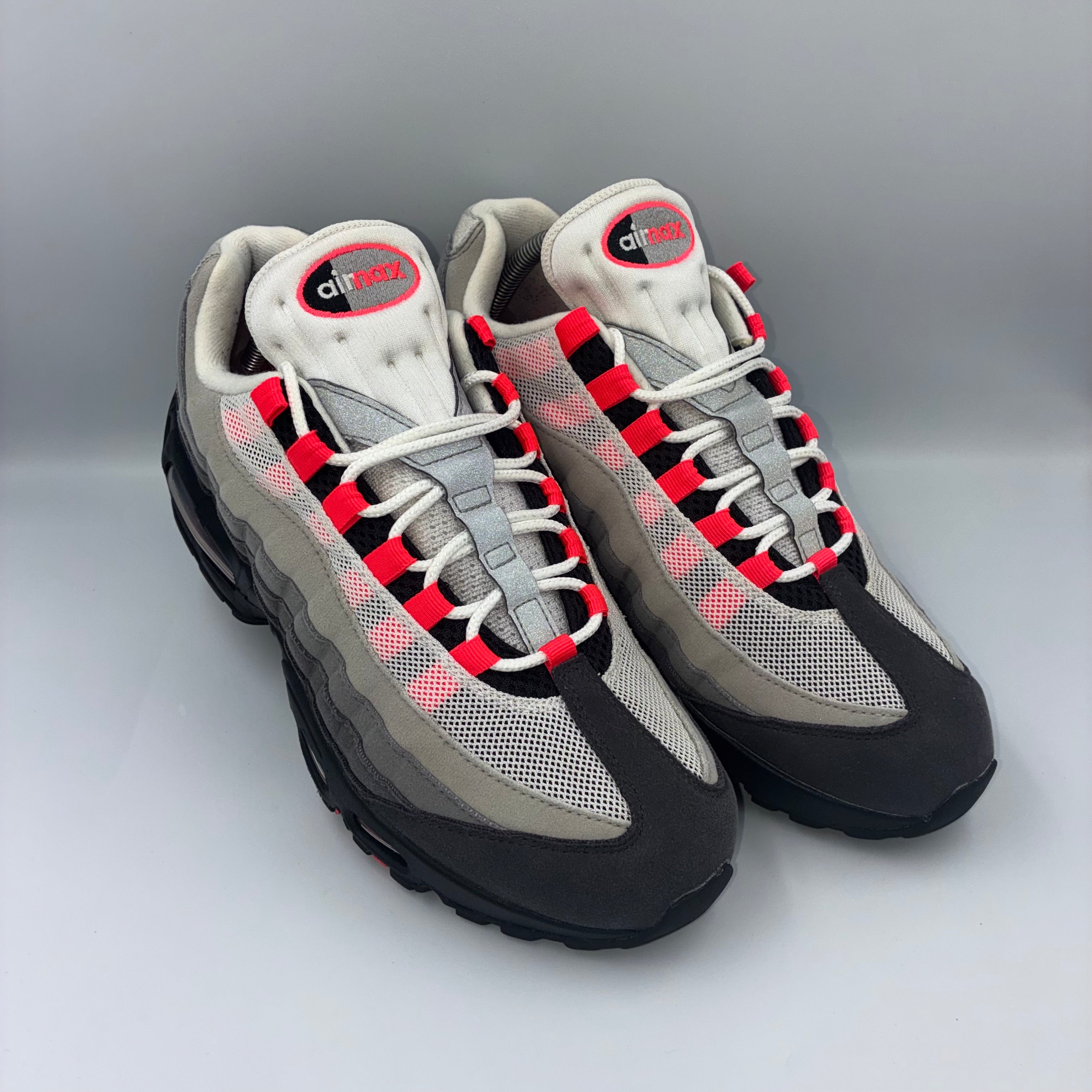 Nike Air Max 95 OG Big Bubble Solar Red 2025 UK 8