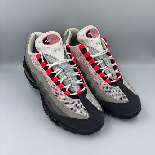 Nike Air Max 95 OG Big Bubble Solar Red 2025 UK 8