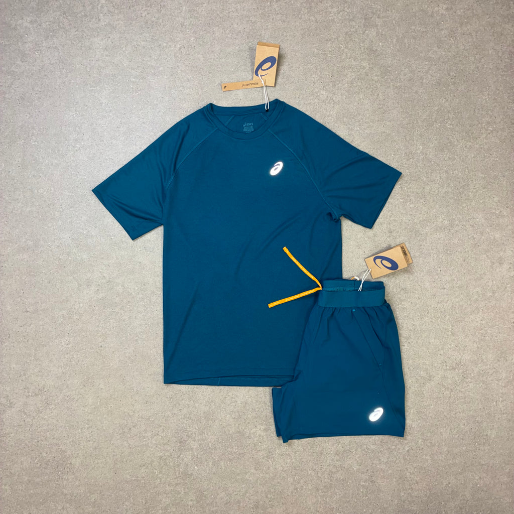ASICS Sport Run Set Dark Teal
