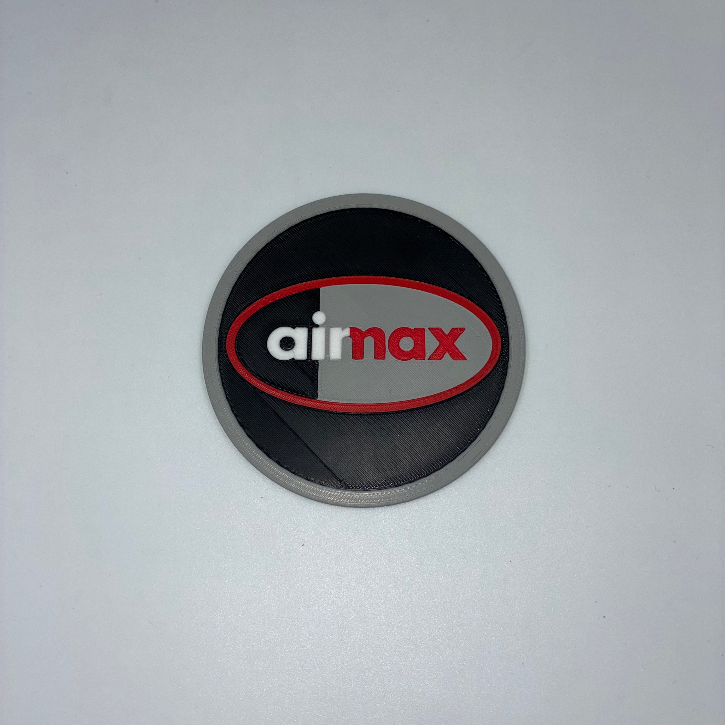 AIRMAX INSPIRED 3D DRINKS COASTER - RED