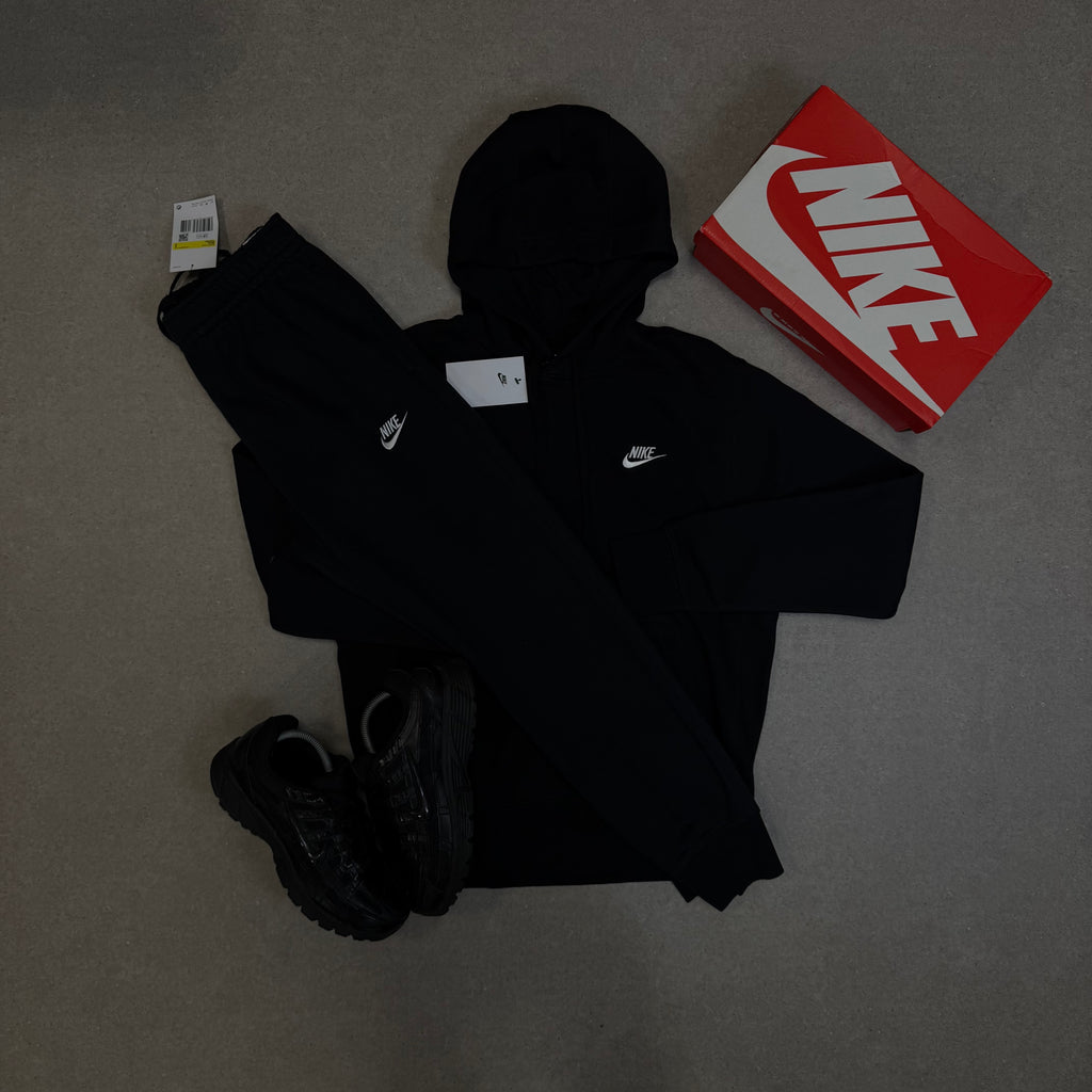 Nike Sportswear Club Fleece Tracksuit Black