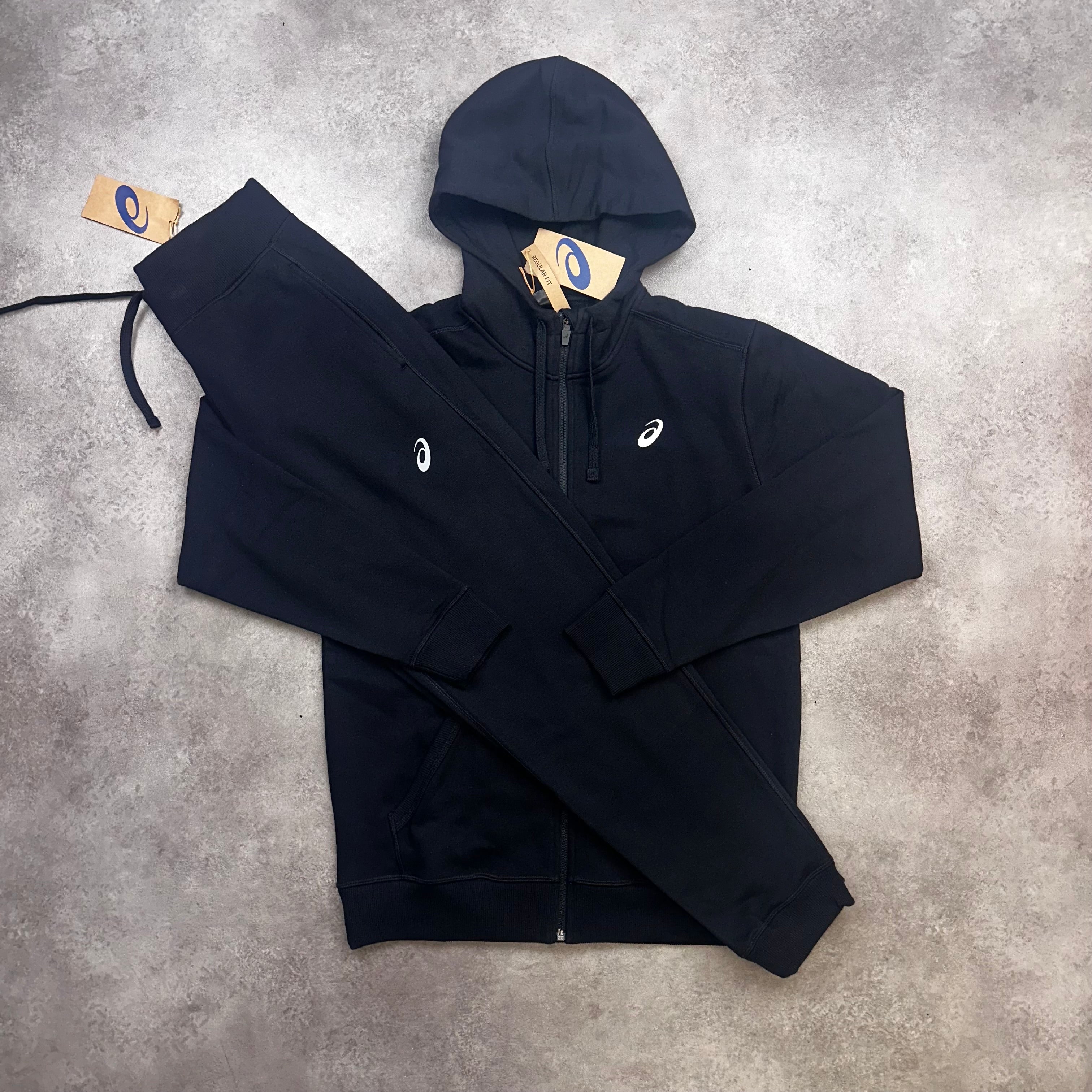 ASICS Tracksuit Black back view