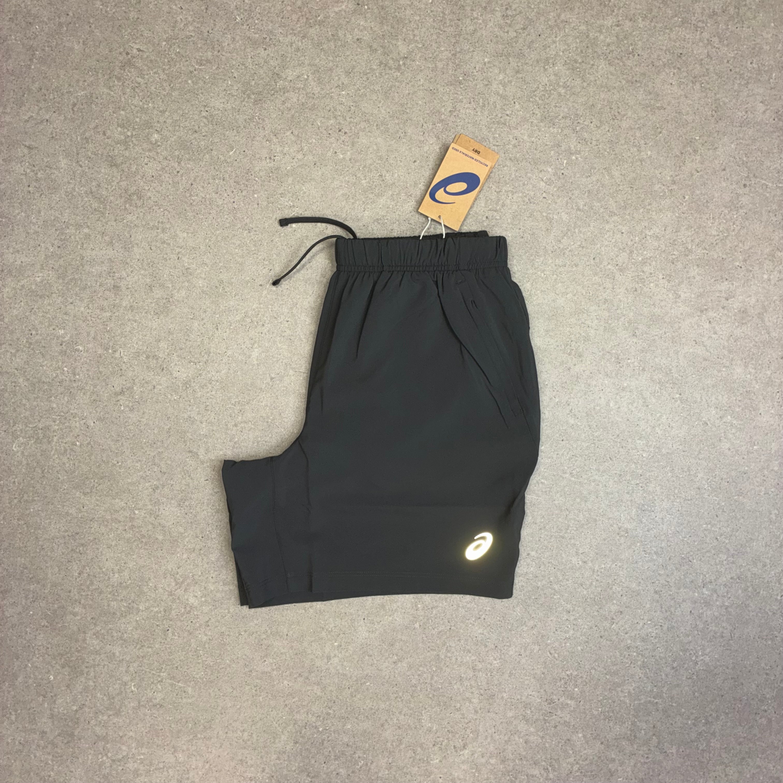 ASICS Sport Run Shorts Graphite Grey