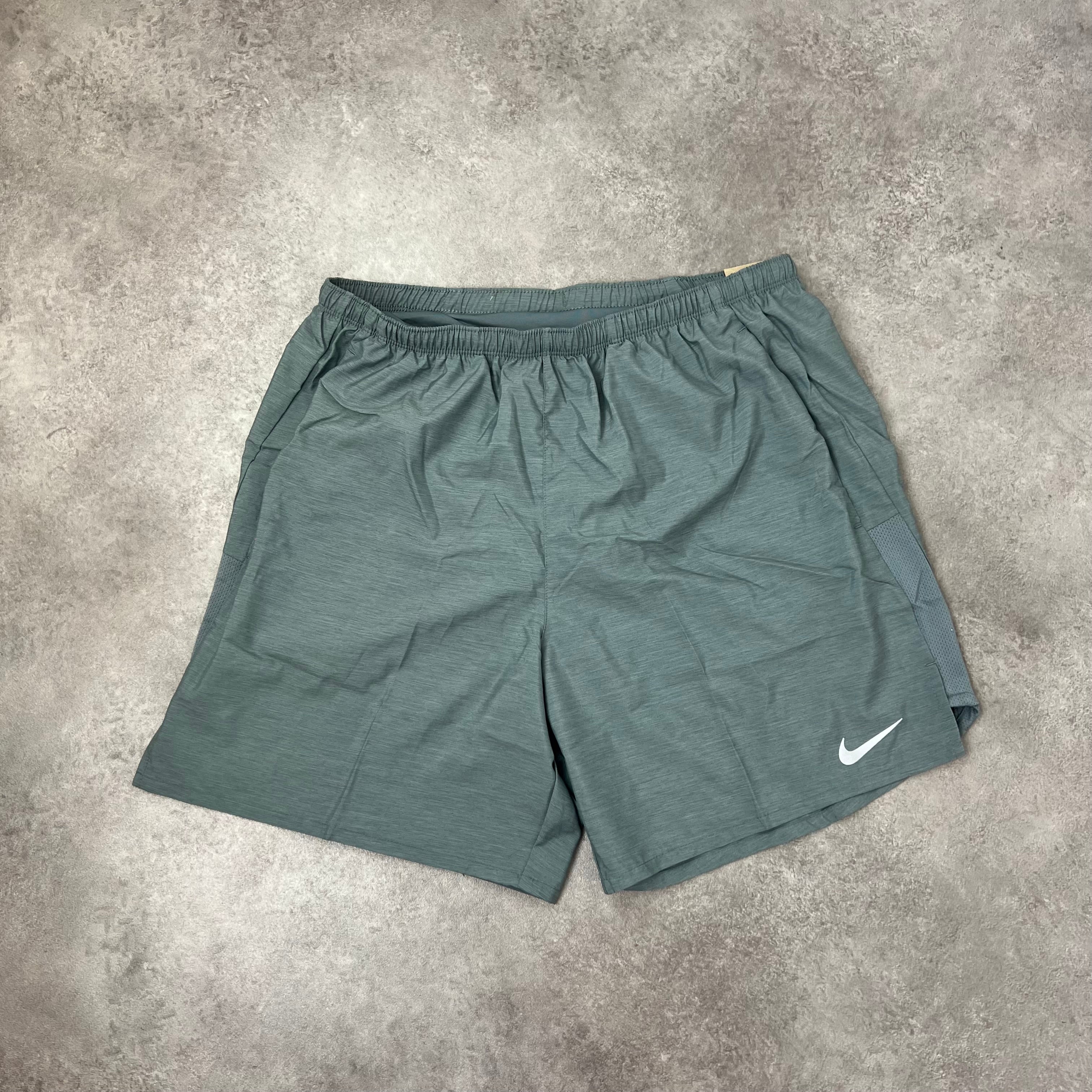 Nike Challenger Shorts 7 Inch Grey back view