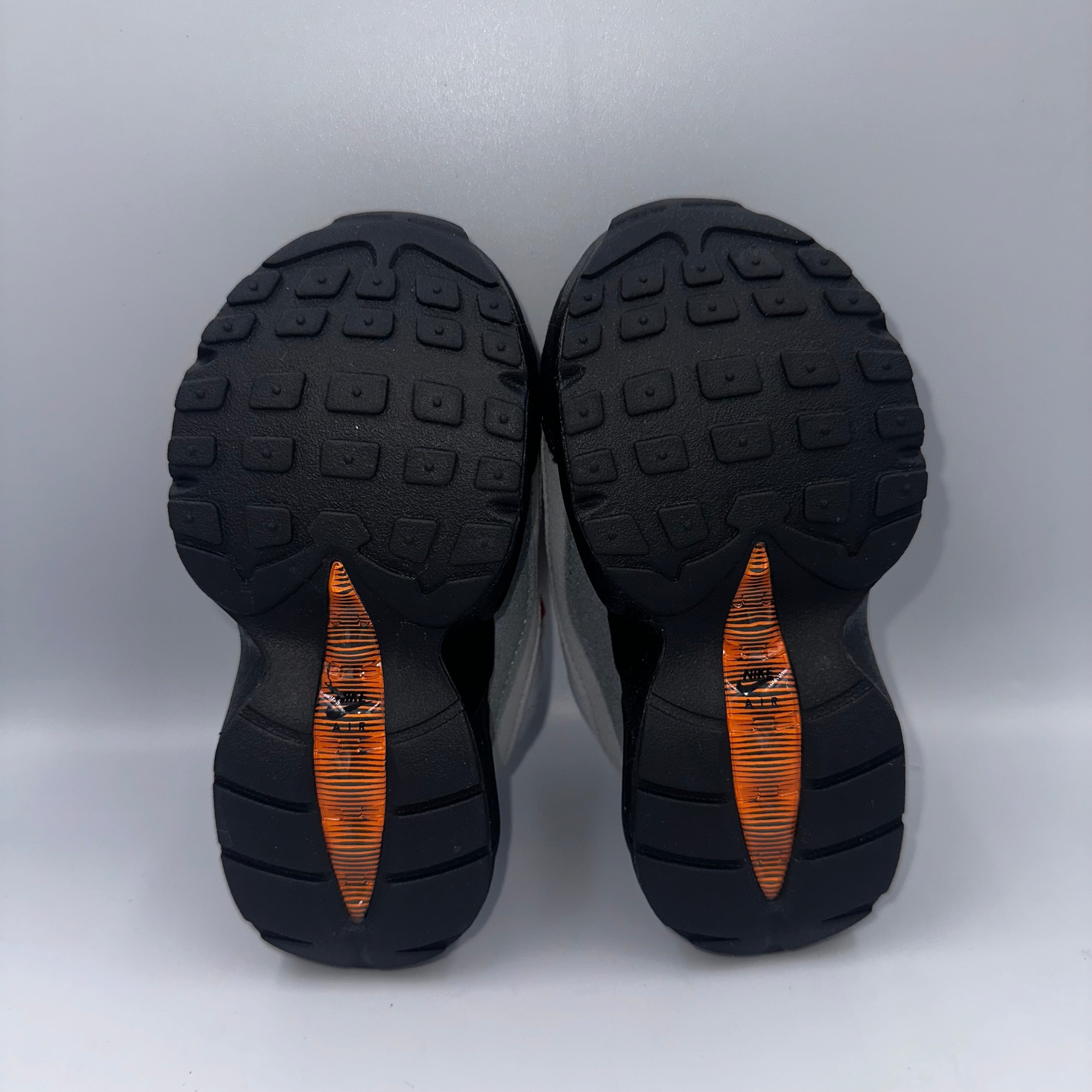 Nike Air Max 95 OG Mandarin Recraft Toddlers heel and counter detail