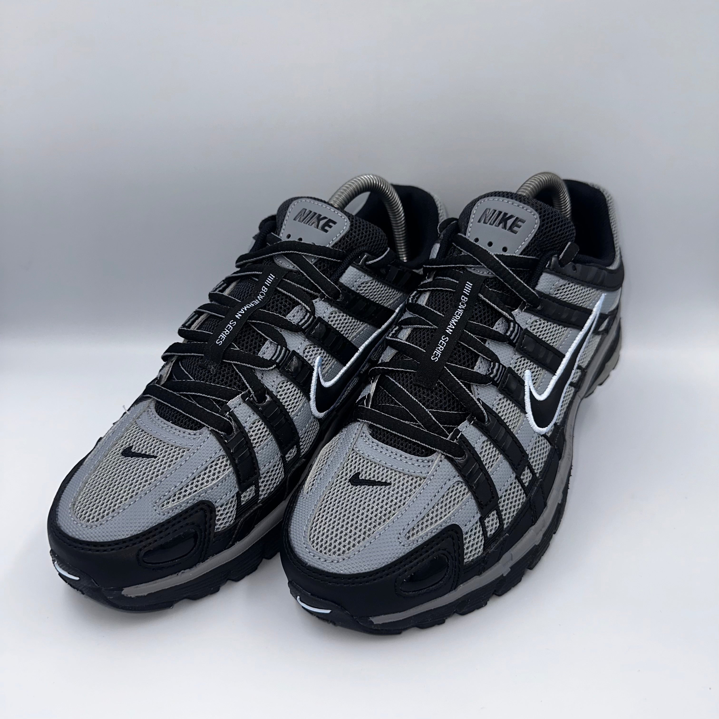 Nike P-6000 Black / Cool Grey UK 7.5 medial side view