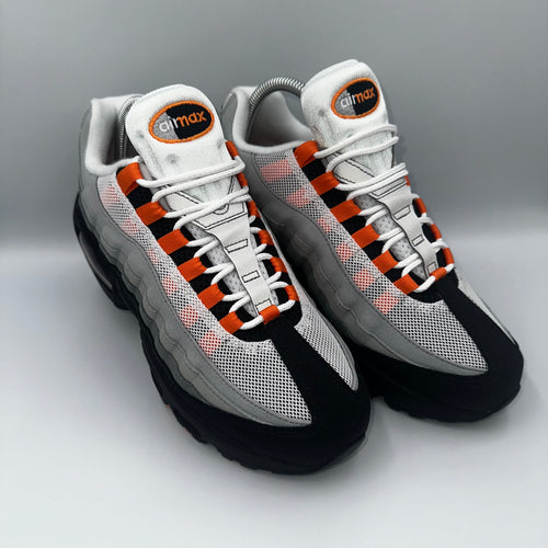 Nike Air Max 95 OG Mandarin 2025 “Big Bubble”  GS lateral side profile