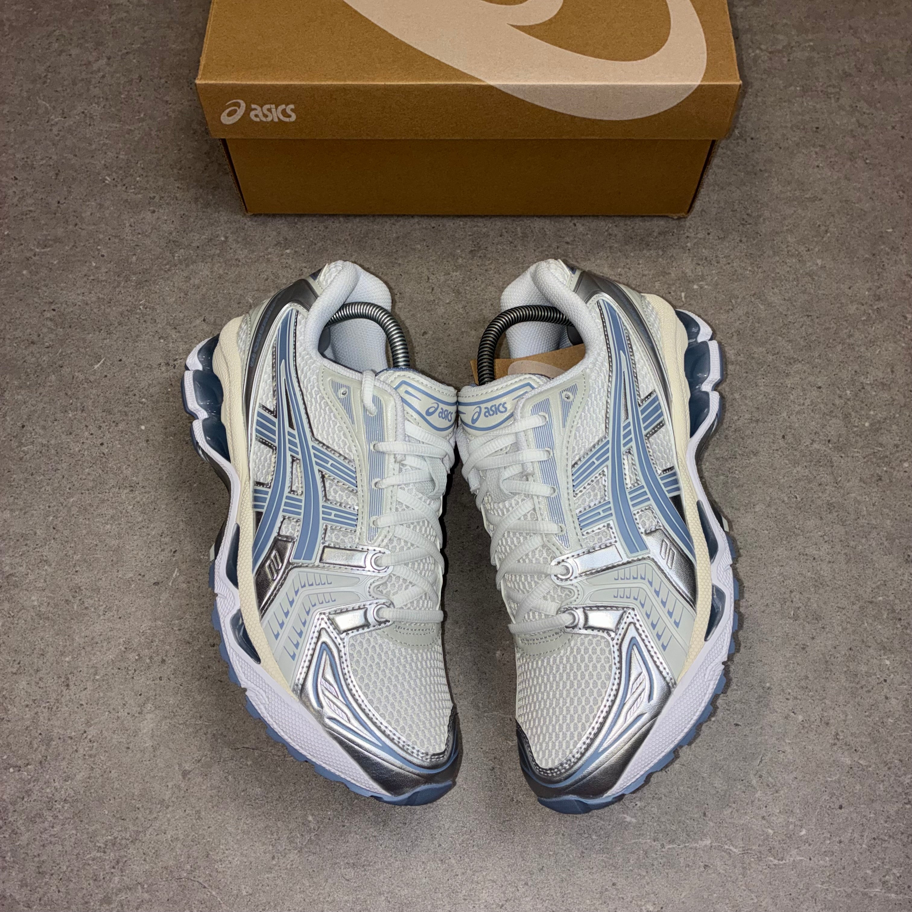 ASICS Gel-Kayano 14 White / Light Navy