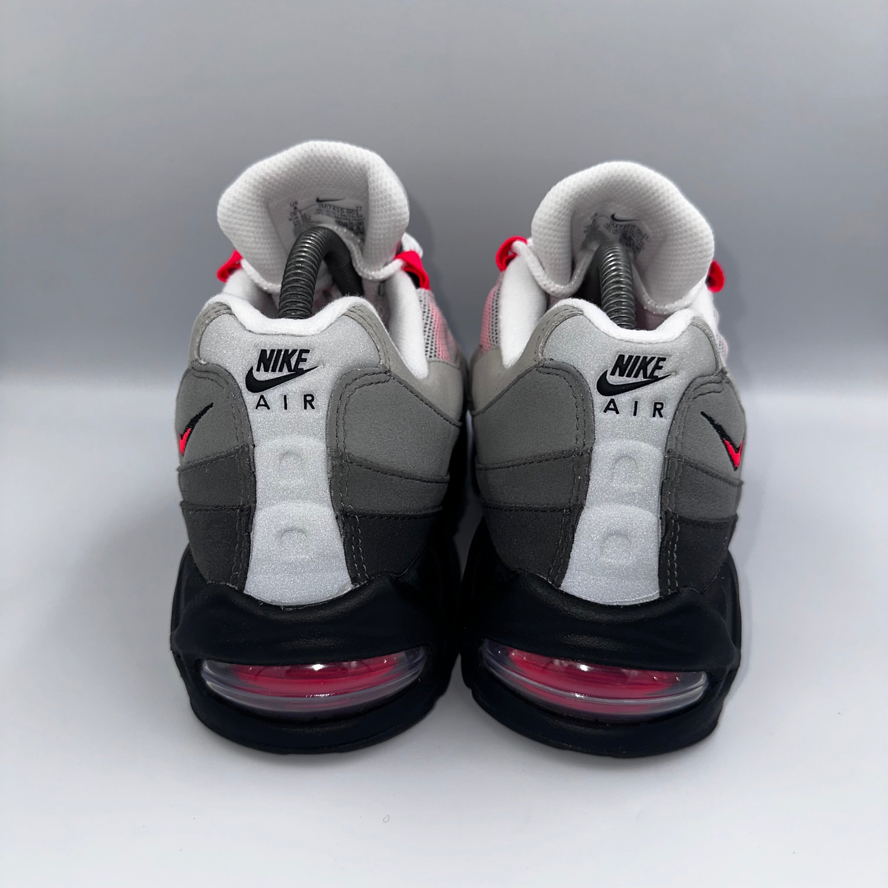 Nike Air Max 95 OG Solar Red 2025 "Big Bubble" outsole view