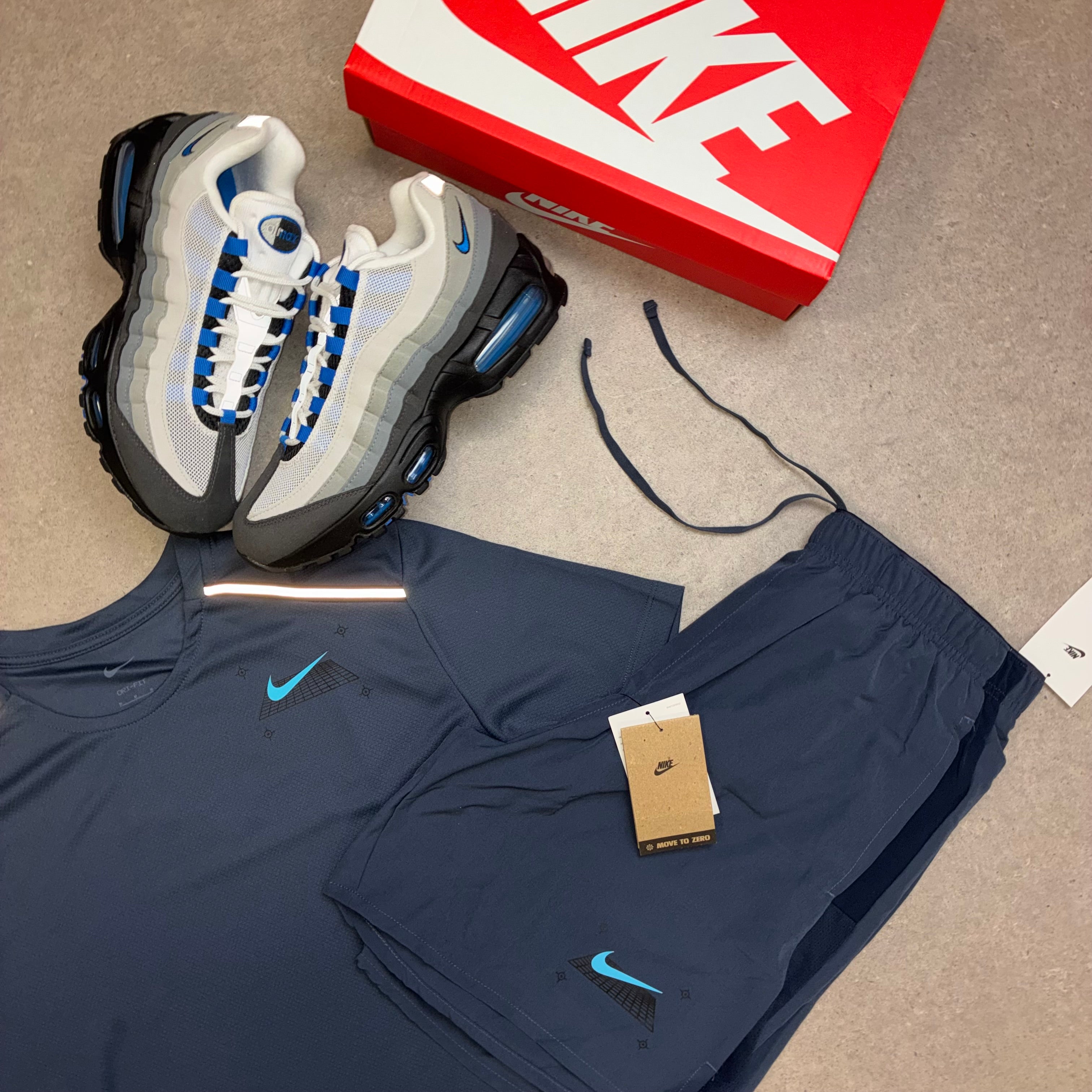 Nike Graphic Miler Thunder Blue Set
