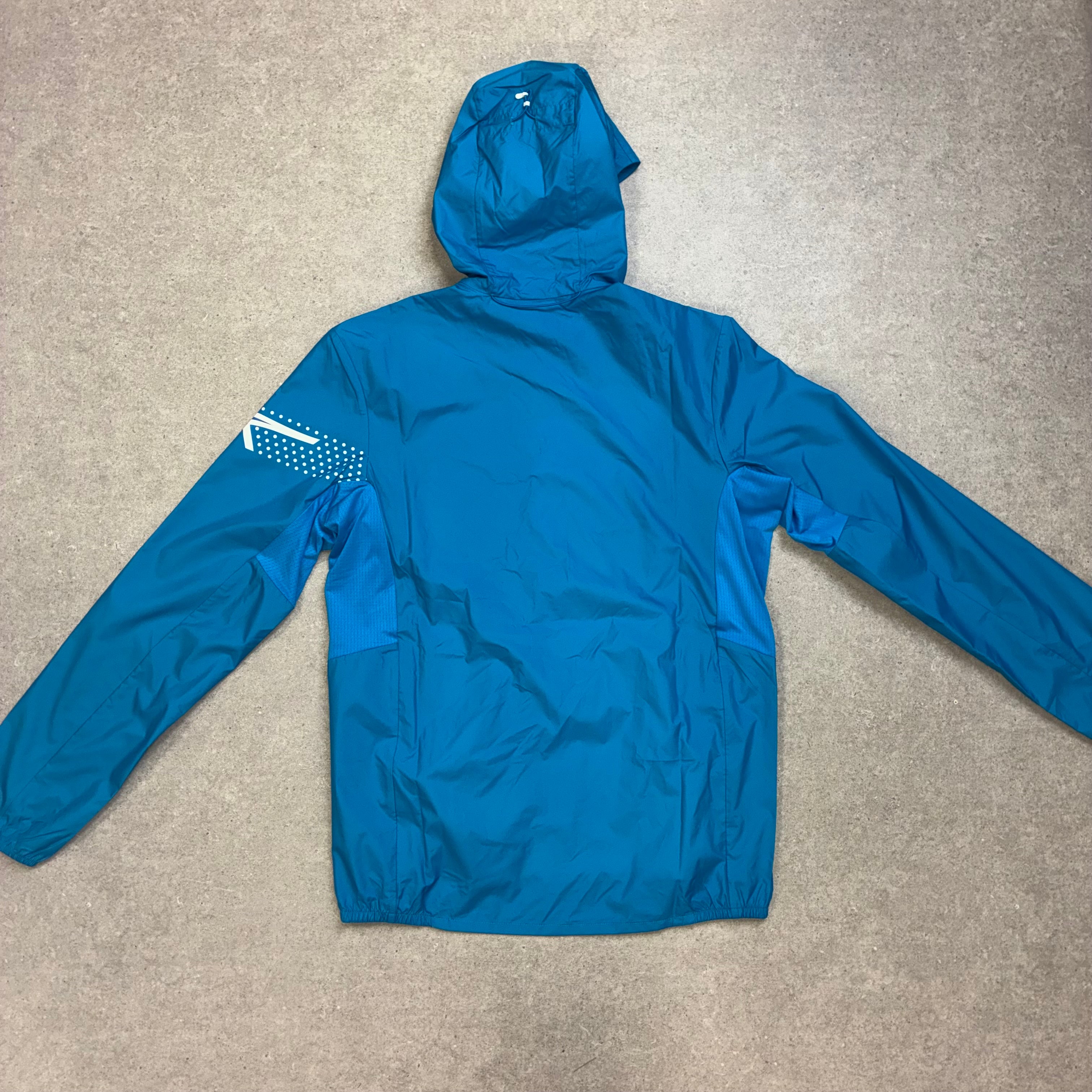 ASICS Icon Jacket Aegean Blue / Cream