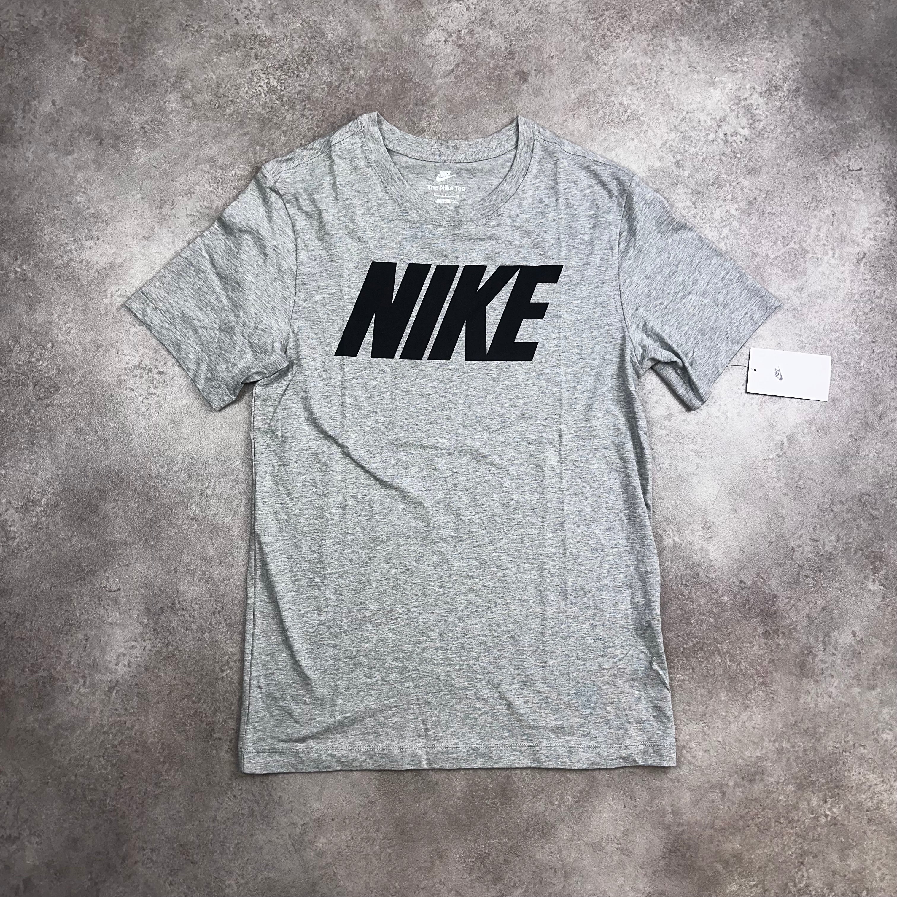 Nike T-Shirt Grey “The Nike Tee” front view