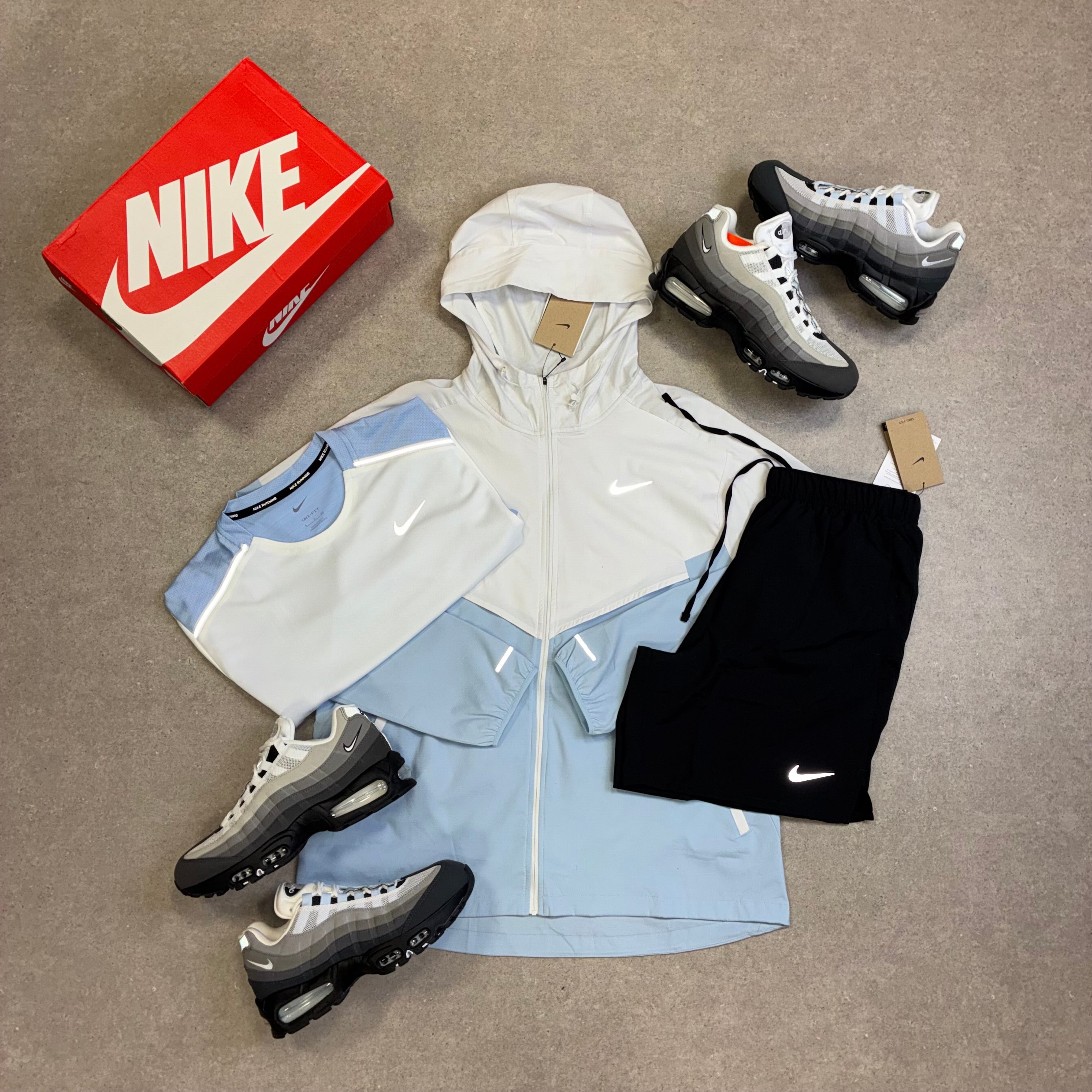 Nike Miler White / Cobalt Bliss