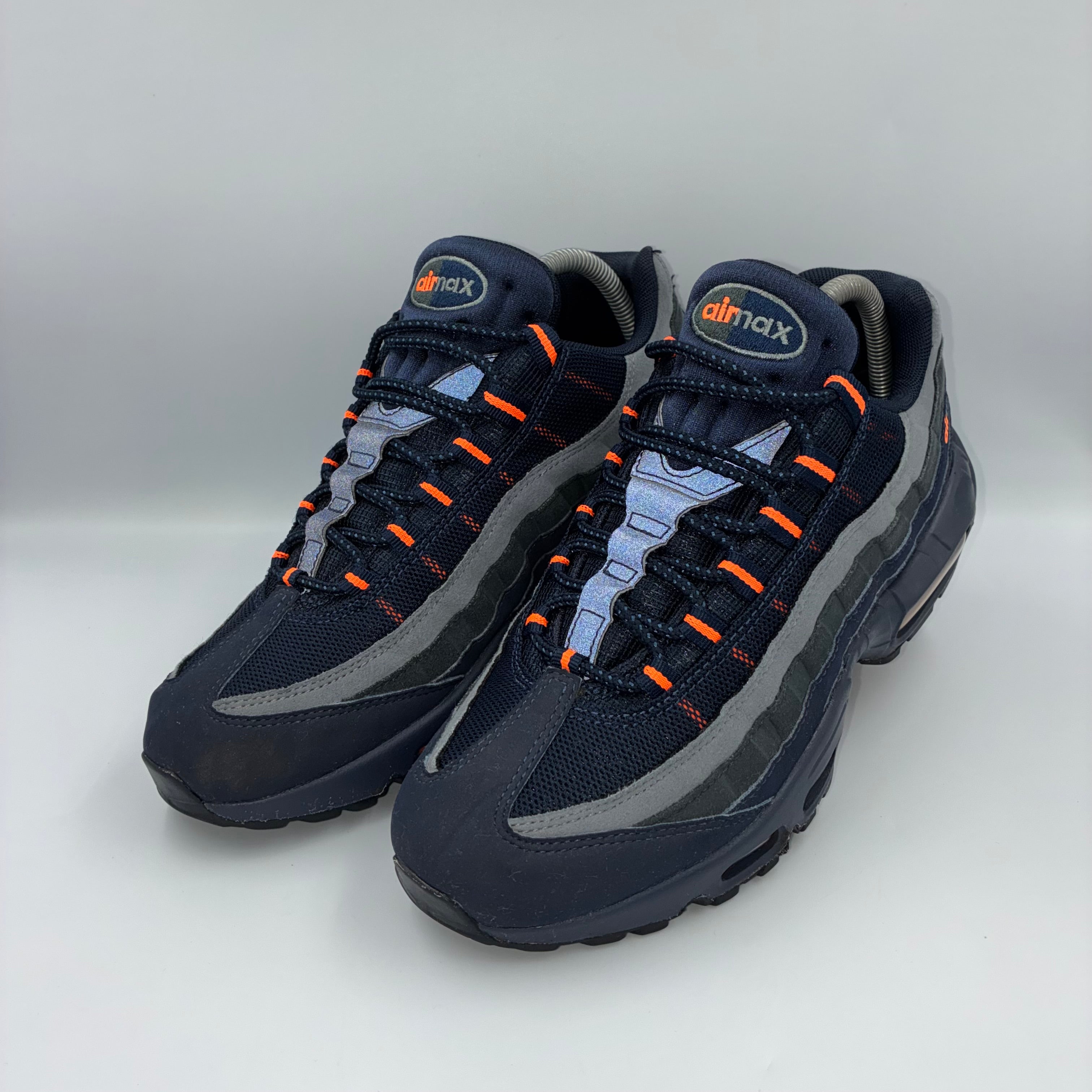 Nike Air Max 95 Retro Logo Navy / Orange UK 7