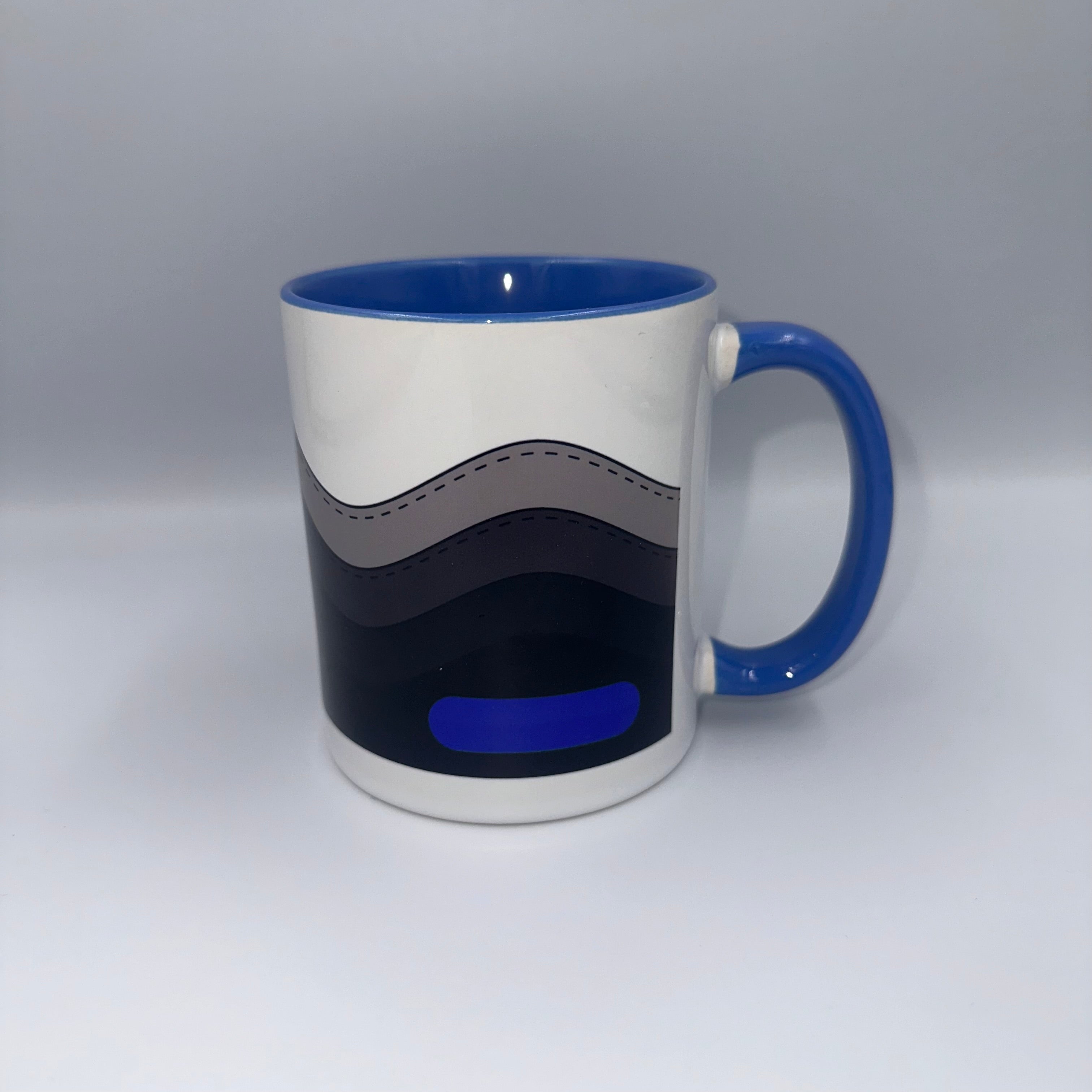 Air Max 95 Mug - Spark Blue lateral side profile