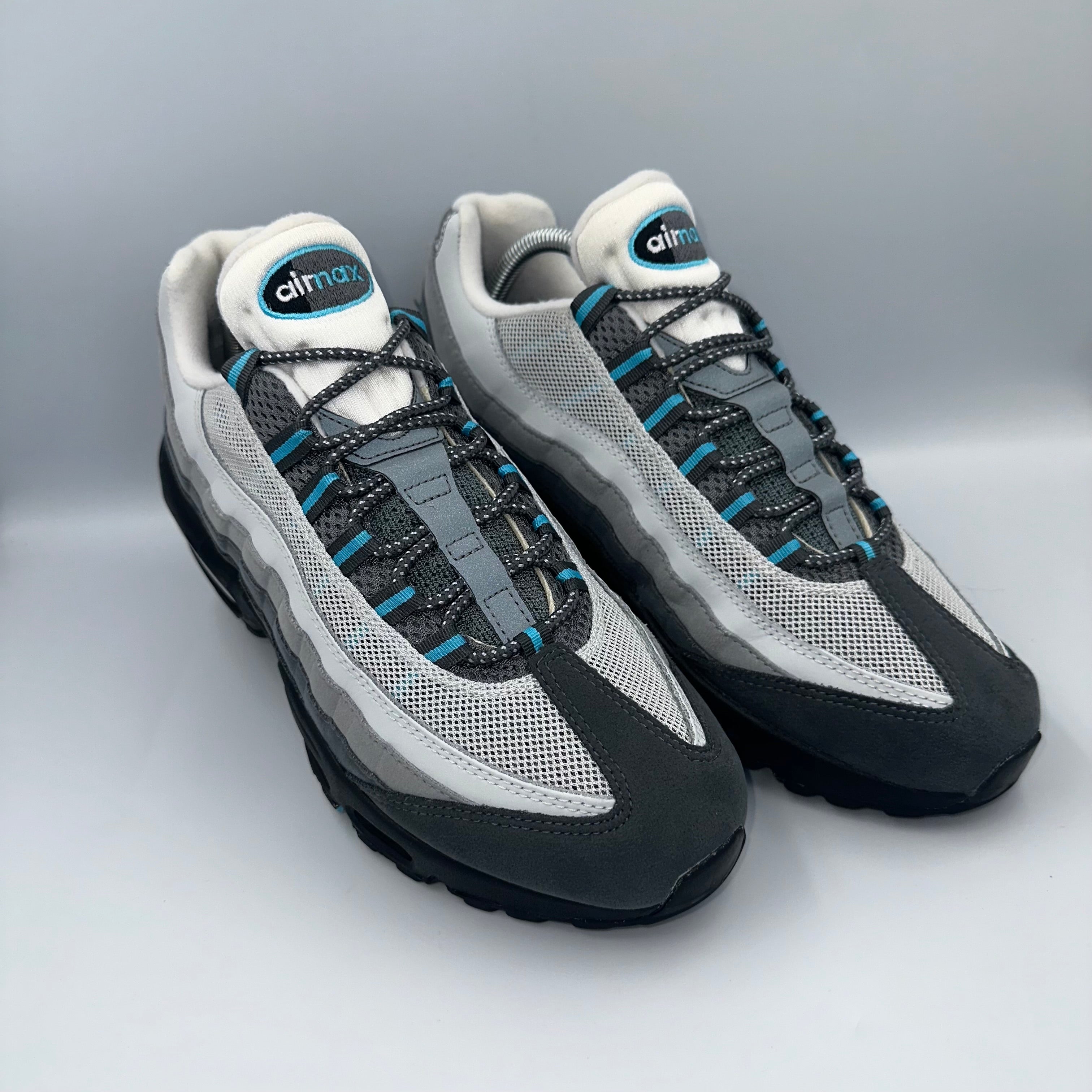 Nike Air Max 95 Baltic Blue UK 8 lateral side profile