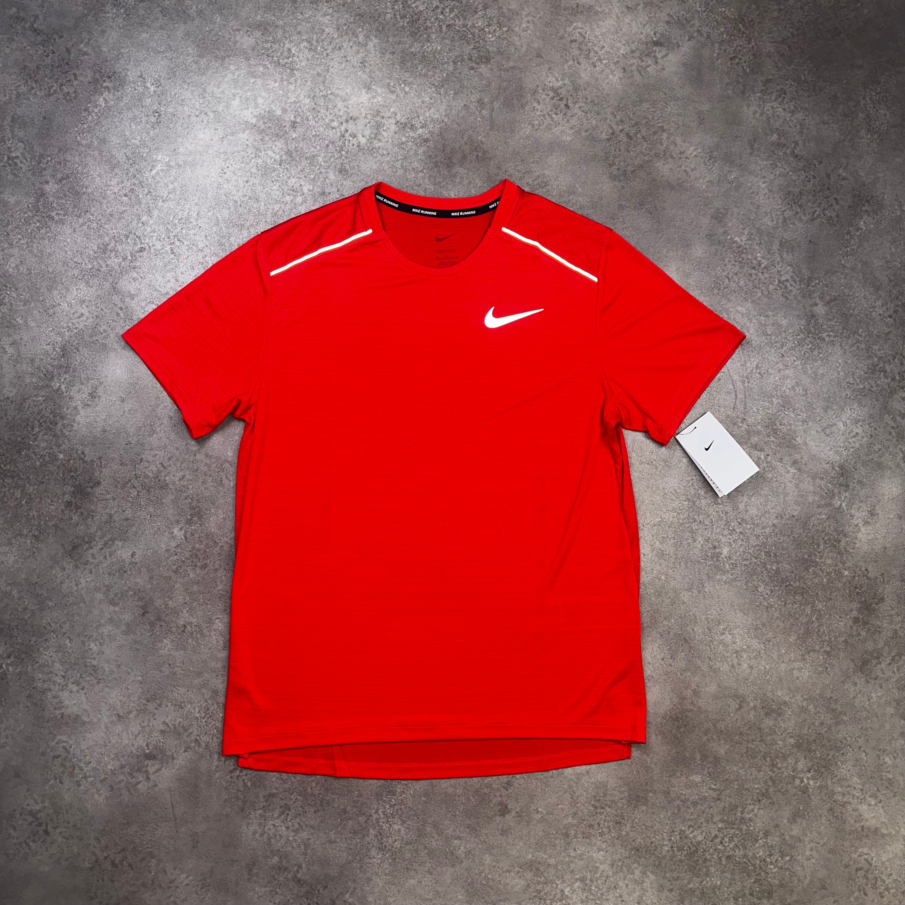 Nike Miler Crimson Red front view