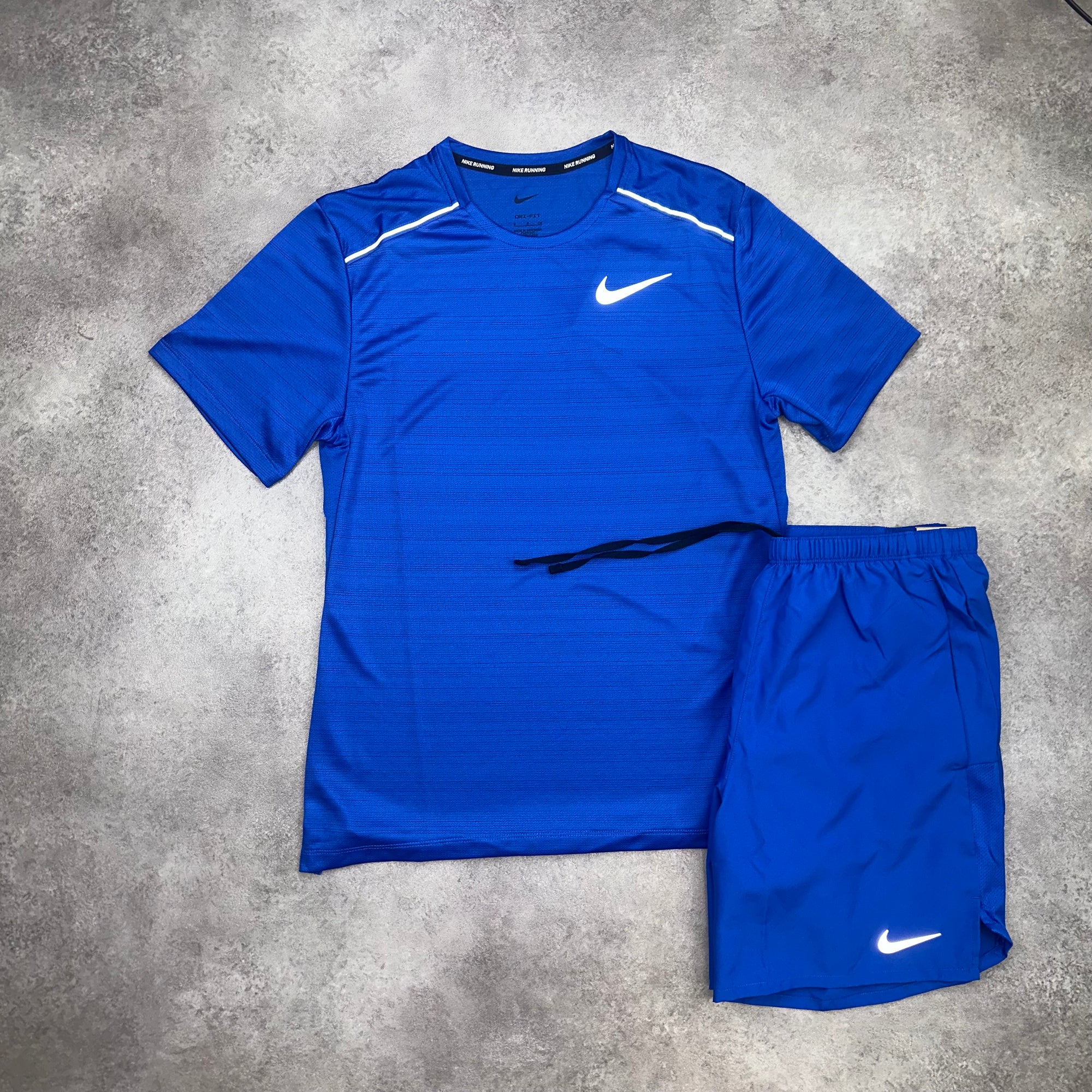 Nike Miler & Challenger Shorts Royal Blue