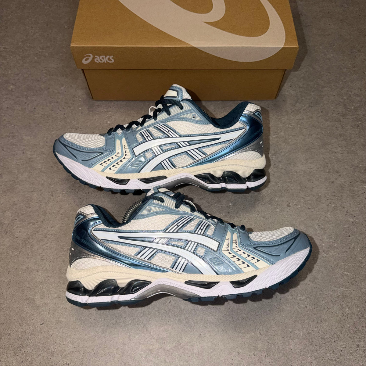 ASICS Gel-Kayano Cream / Raw Indigo
