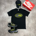 WirtzMax T-shirt - Black front view